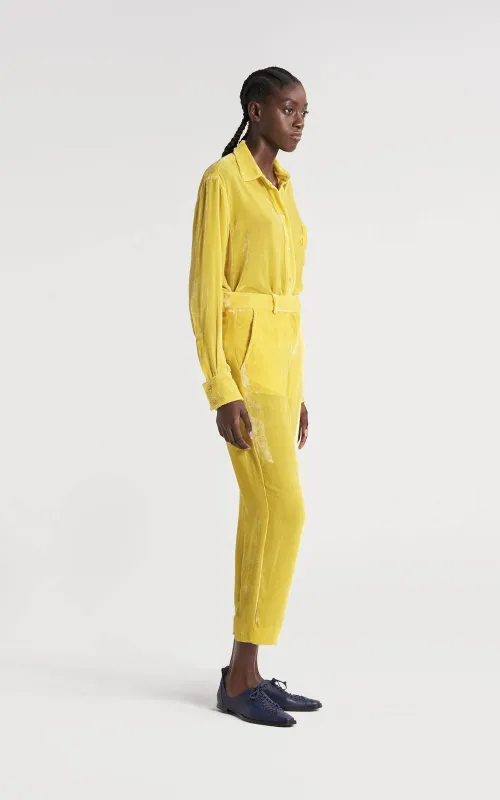 Willa Fluid Corduroy Cropped Pant sold by Sies Marjan