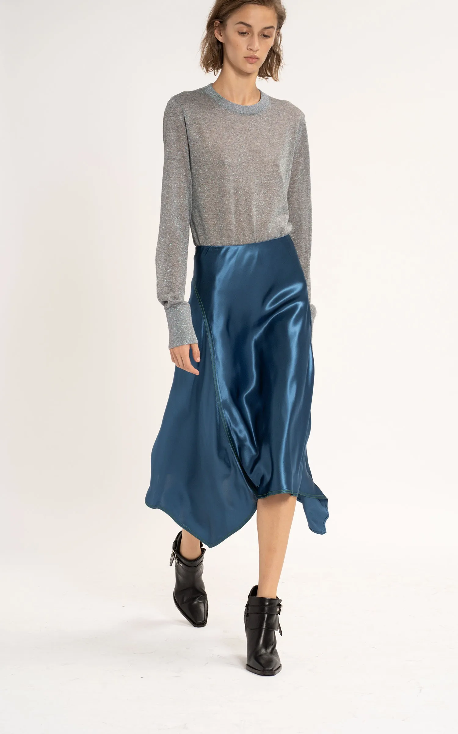 Darby Satin Skirt sold by Sies Marjan product image thumbnail 2
