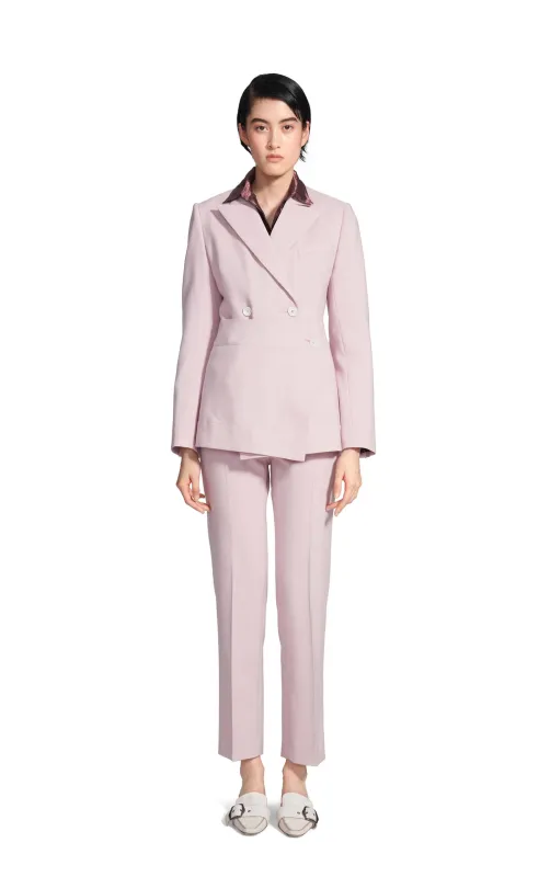 Tommie Wool Canvas Close Front Blazer made by Sies Marjan