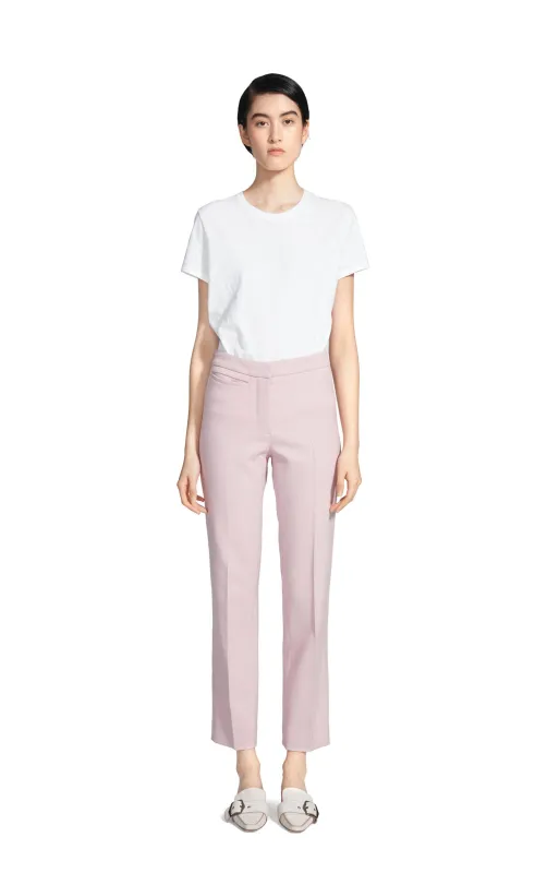 Liv Wool Canvas Slim Pant with Front Pocket made by Sies Marjan