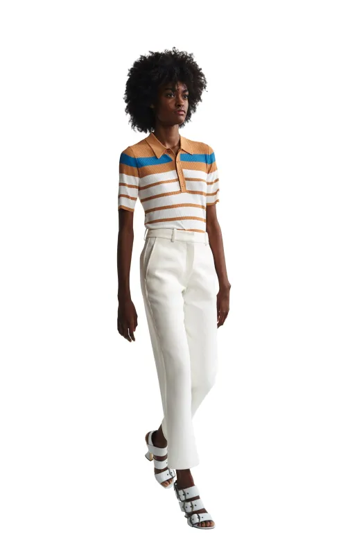 Willa Crepe Double Face Cropped Pant made by Sies Marjan