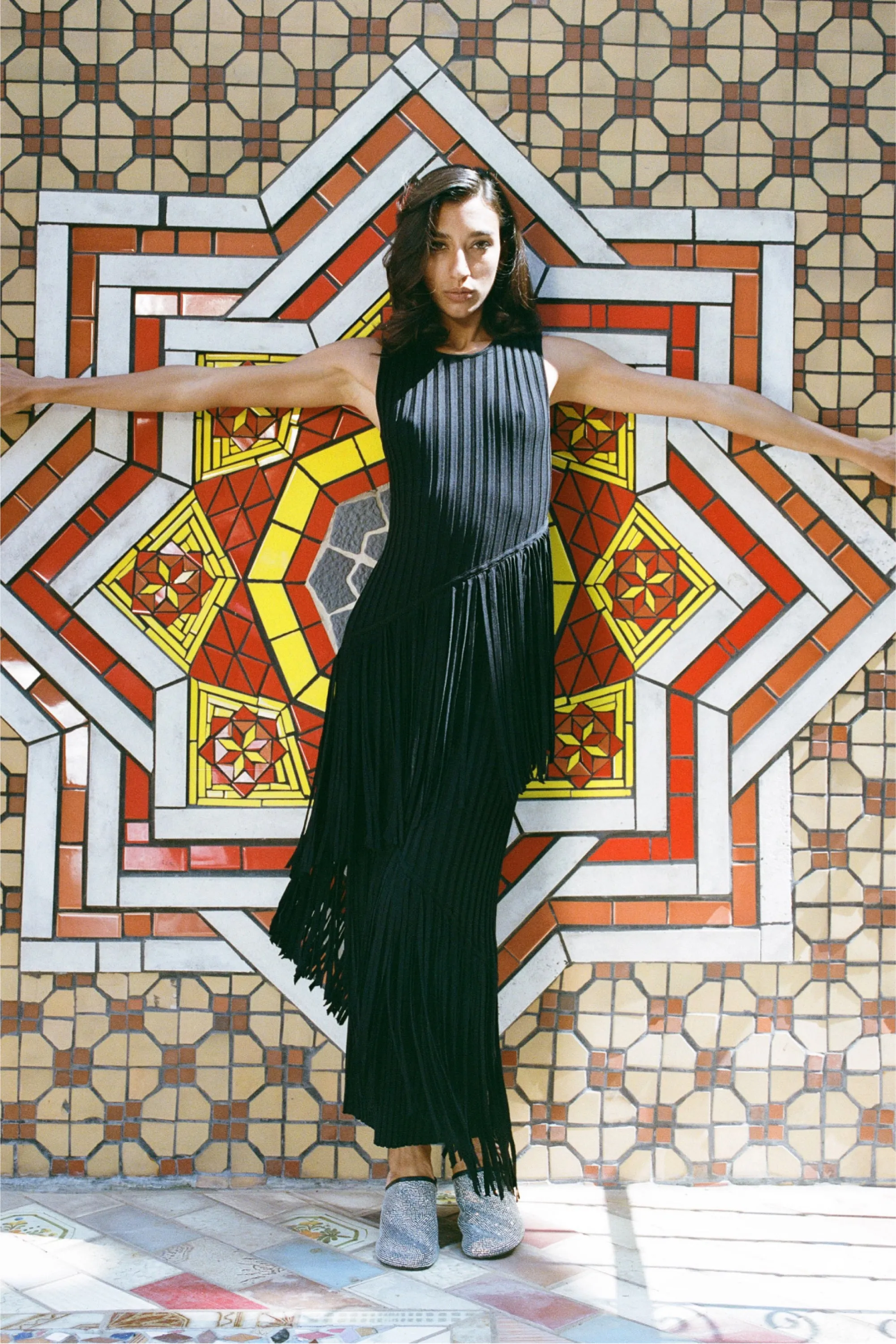 Spiral Dress in Black sold by Simon Miller product image thumbnail 2