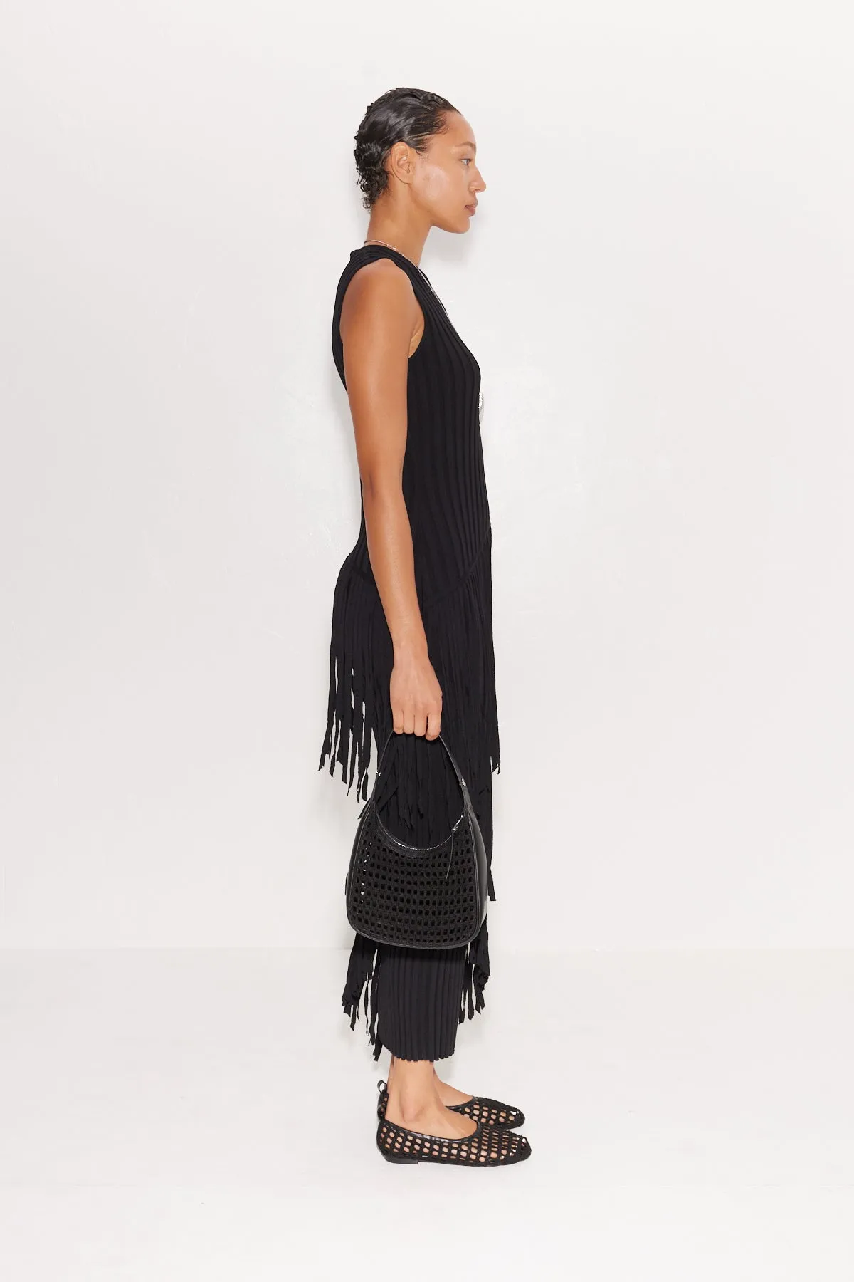 Spiral Dress in Black sold by Simon Miller product image thumbnail 3