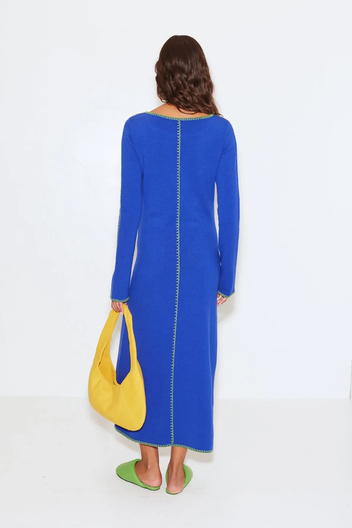Glenn Dress in Azure sold by Simon Miller product image thumbnail 3