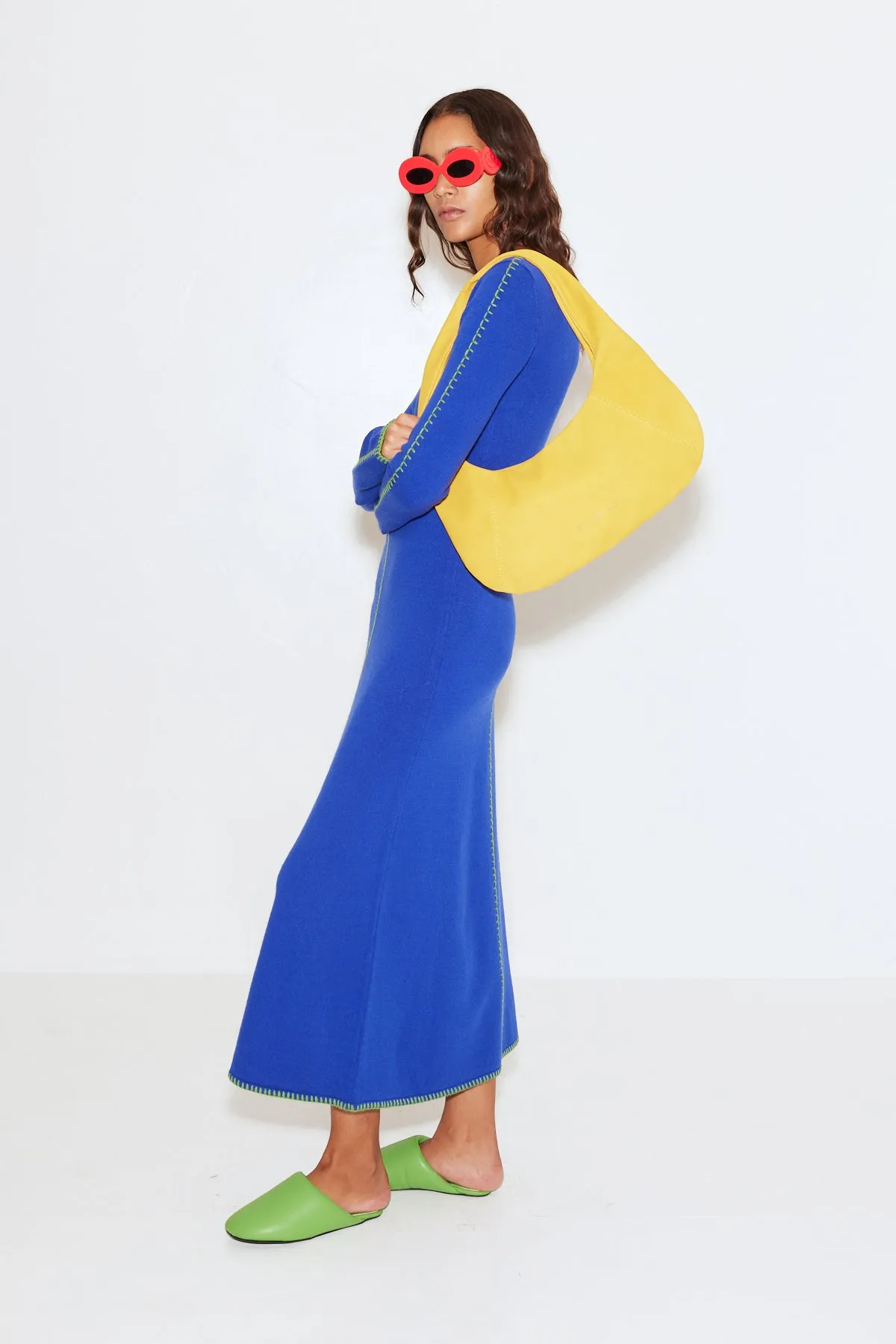 Glenn Dress in Azure sold by Simon Miller product image thumbnail 2