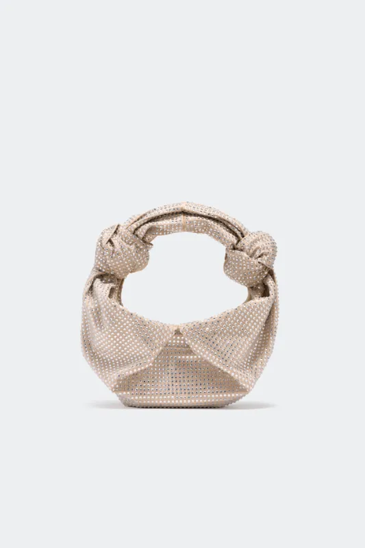 Crystal Lopsy Bag in Seashell sold by Simon Miller