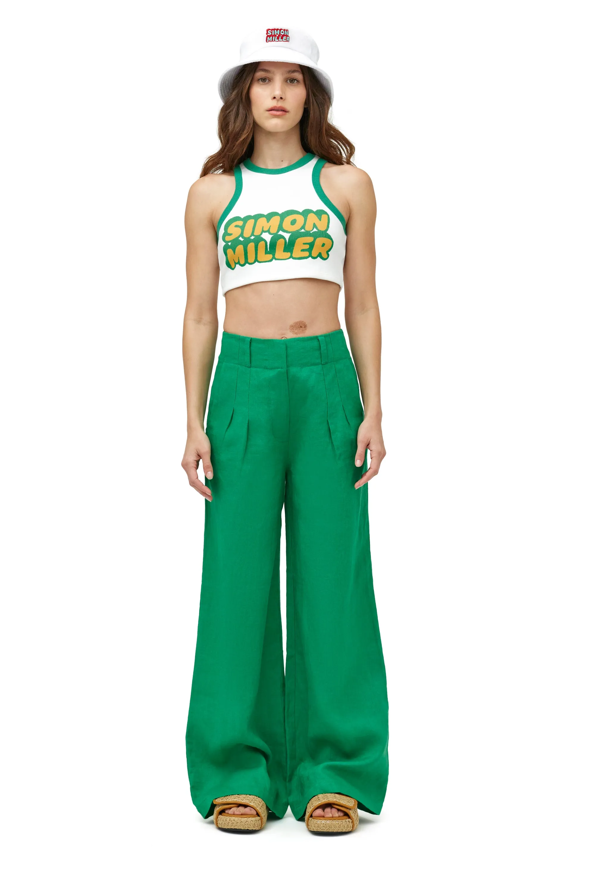 Dibby Tank In Gummy Green Dibby Graphic sold by Simon Miller product image thumbnail 4