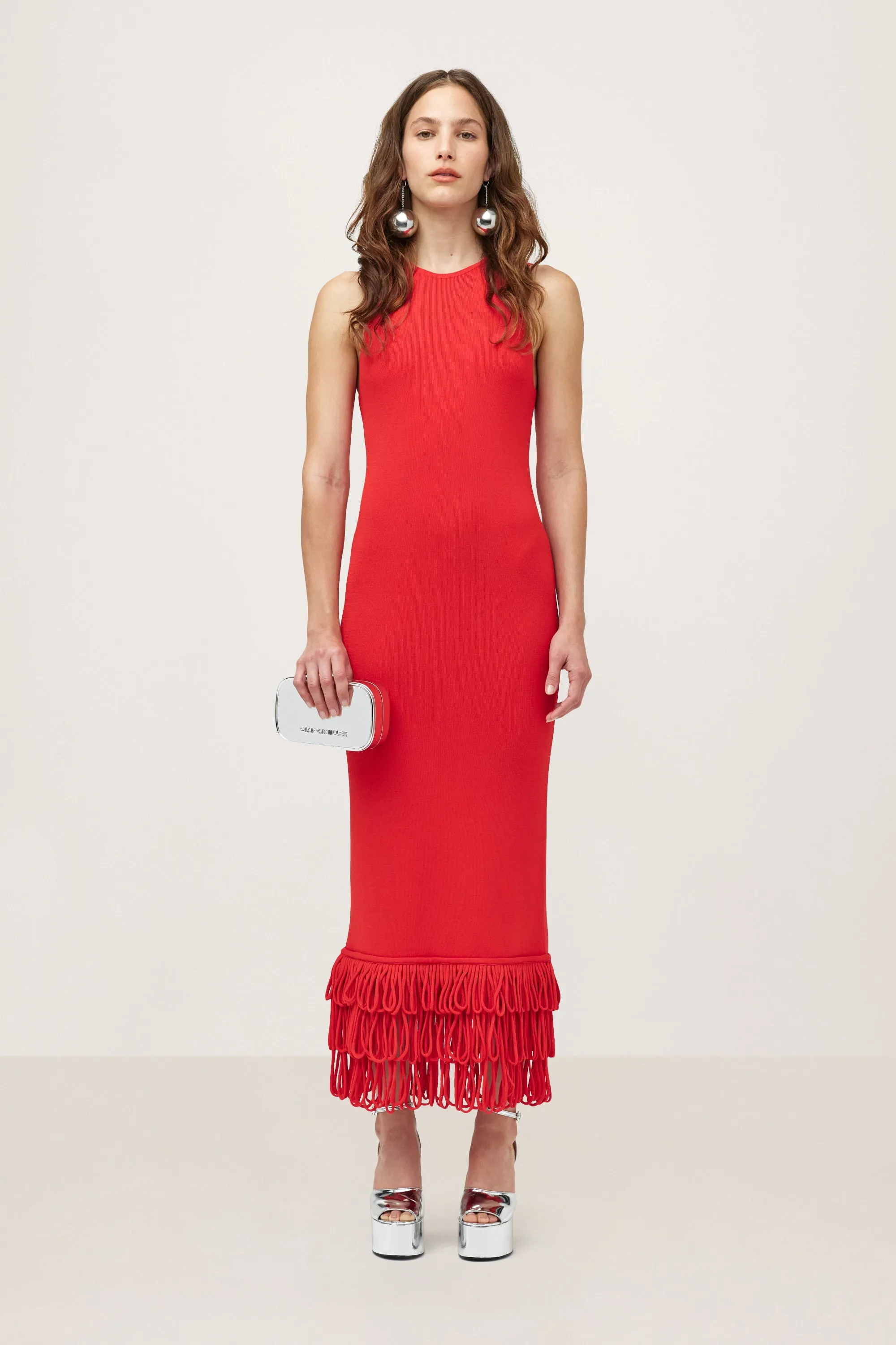 Knits By Albers Dress in Cherry sold by Simon Miller