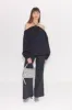Oleander Poplin Top in Black sold by Simon Miller