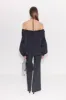 Oleander Poplin Top in Black sold by Simon Miller