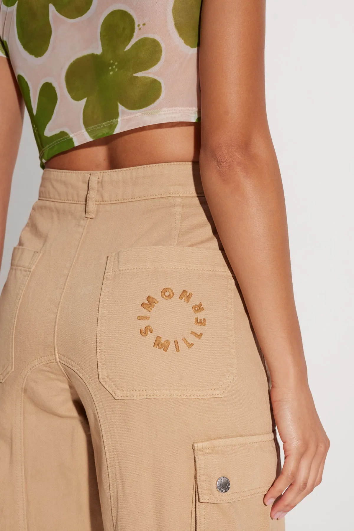 Campo Twill Pant in Khaki sold by Simon Miller product image thumbnail 3