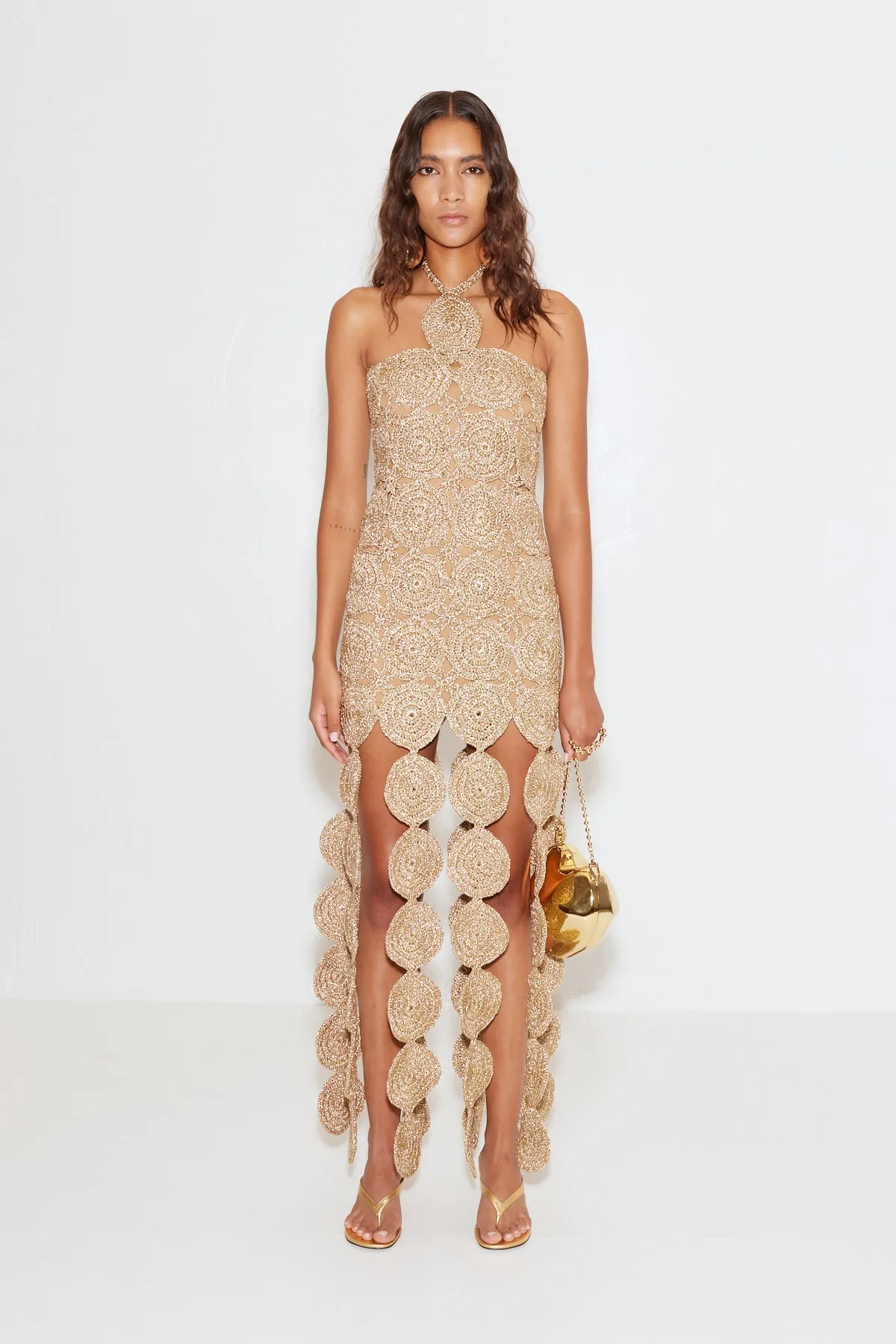 Beep Beep Dress in Star Gold sold by Simon Miller product image thumbnail 3