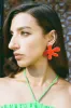 Flower Earring in Paprika sold by Simon Miller