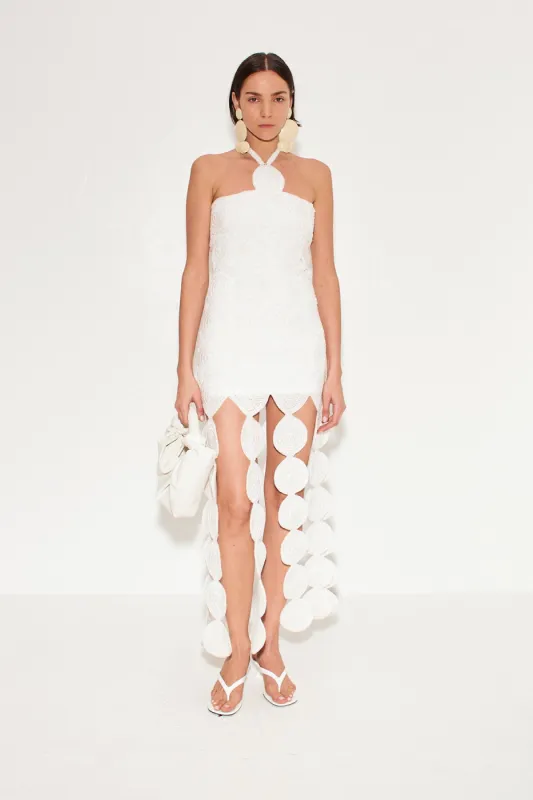 Beep Beep Dress in Pearl sold by Simon Miller