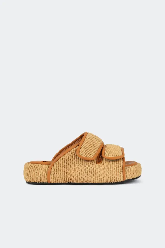 Cro Slide in Natural Raffia sold by Simon Miller