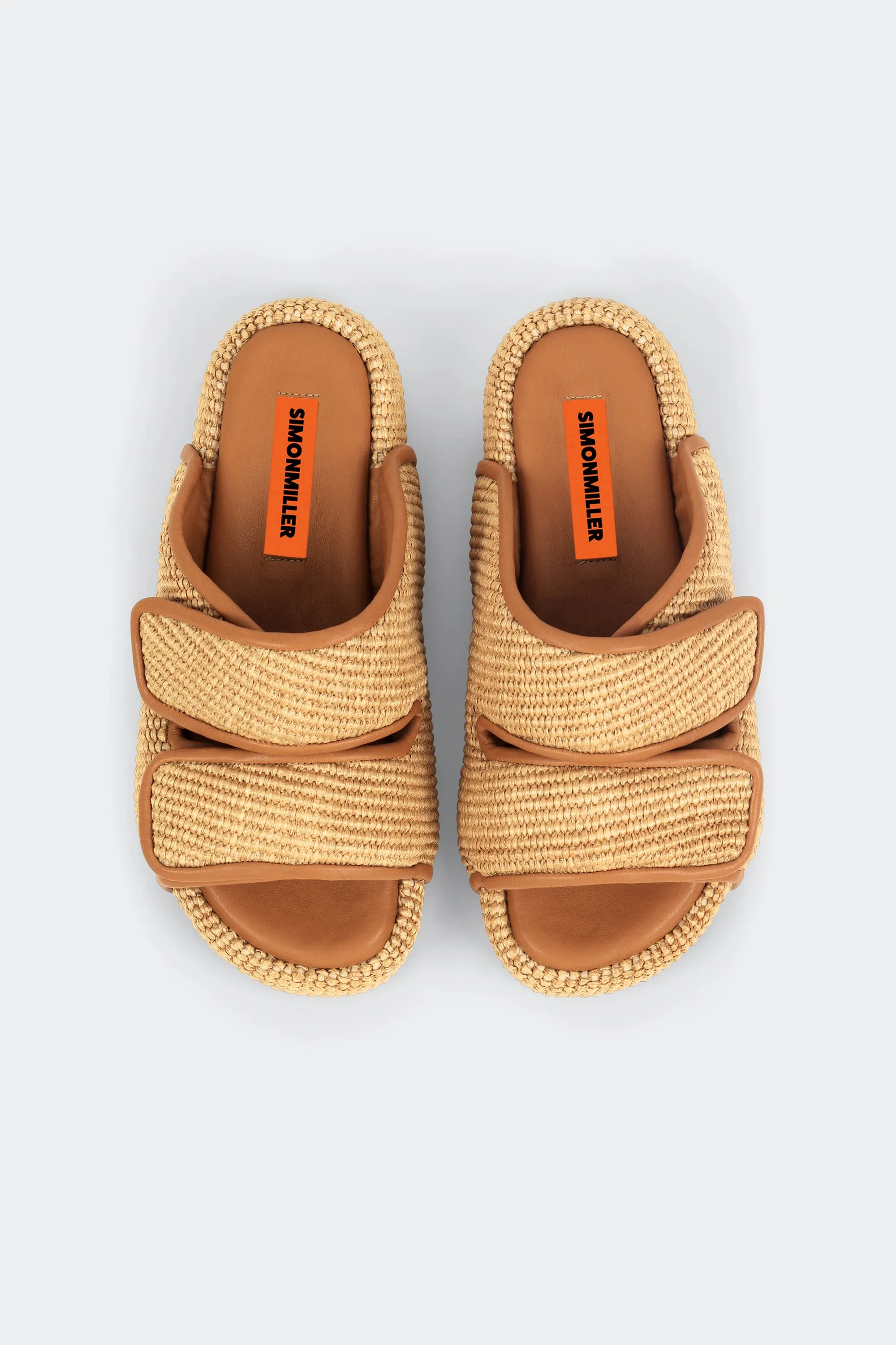 Cro Slide in Natural Raffia sold by Simon Miller product image thumbnail 3