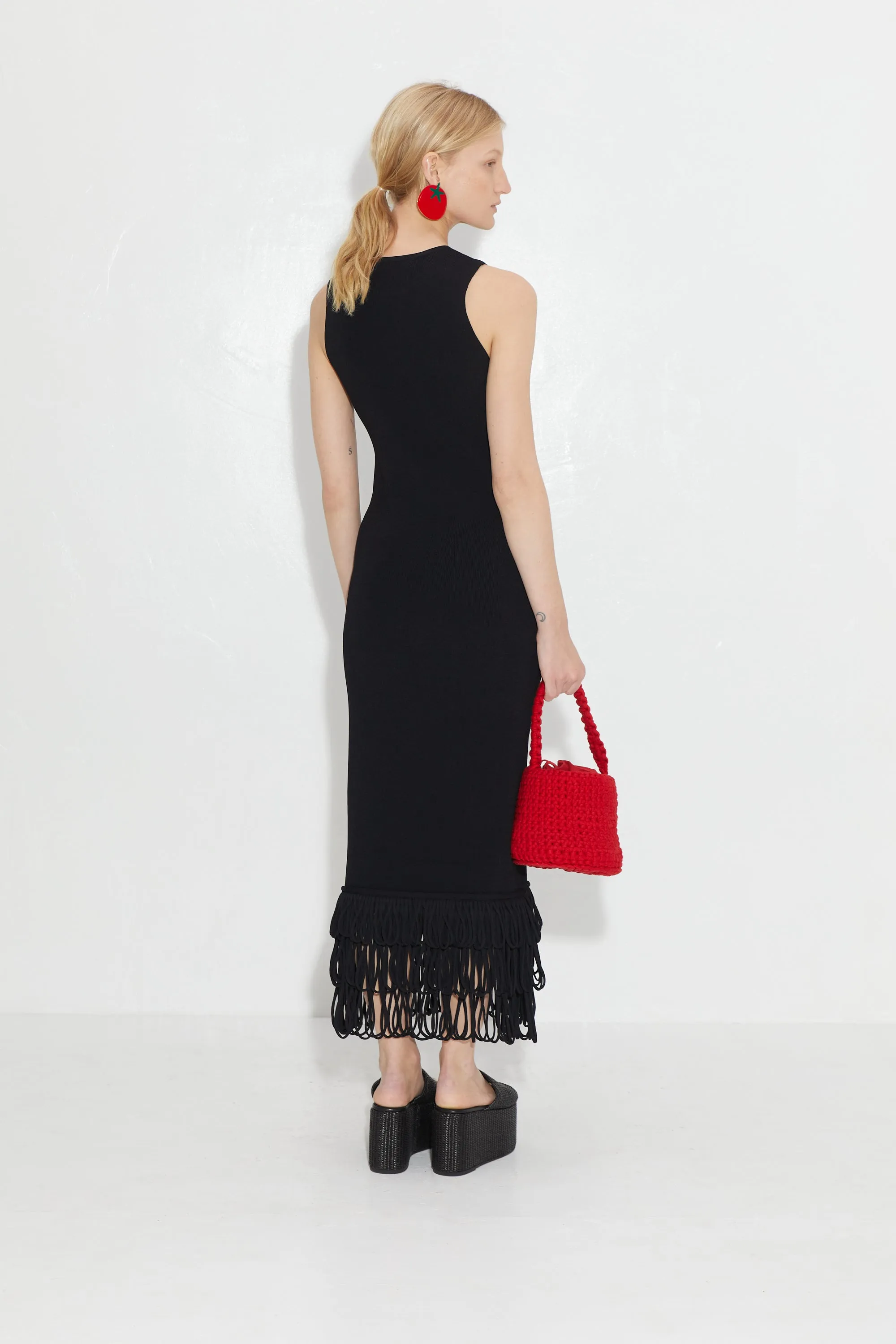 Knits By Albers Dress in Black sold by Simon Miller product image thumbnail 2