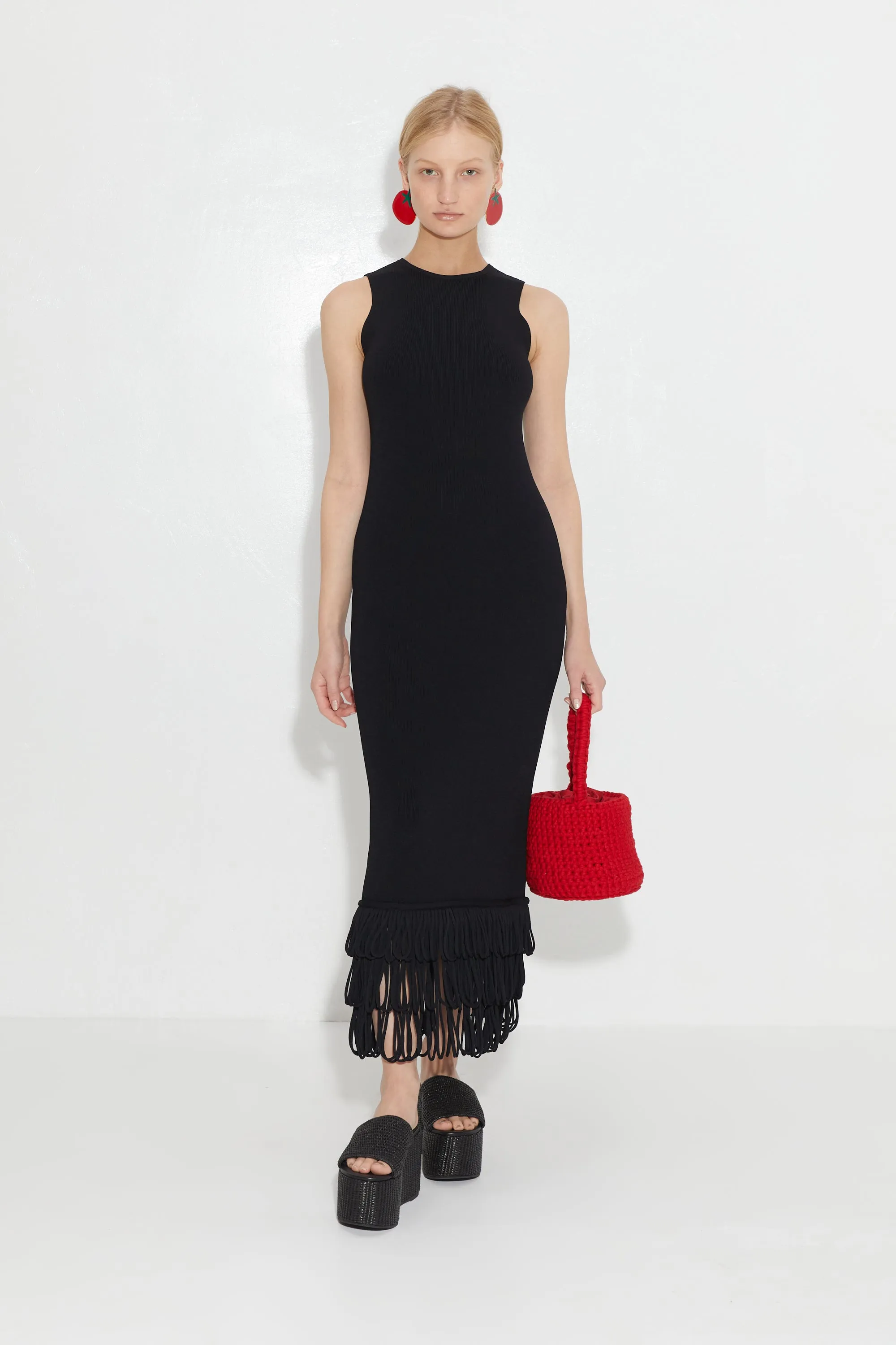 Knits By Albers Dress in Black sold by Simon Miller
