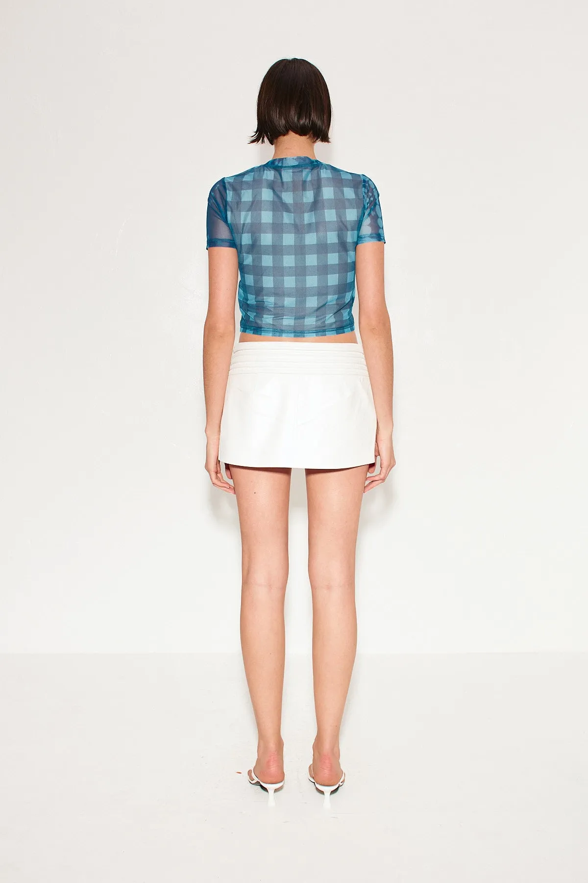 Dahl Mini Skirt in Macadamia sold by Simon Miller product image thumbnail 3