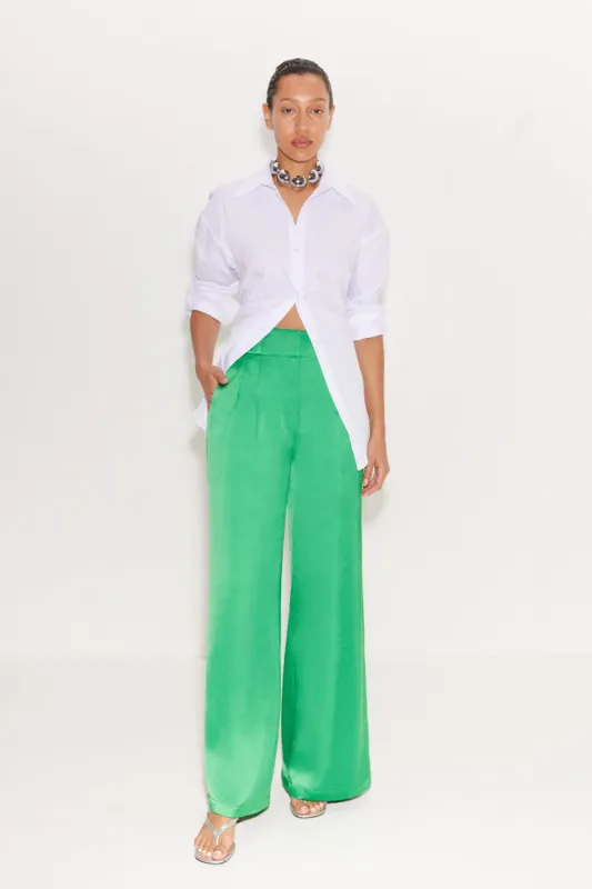 Bloo Pant in Highland Green sold by Simon Miller