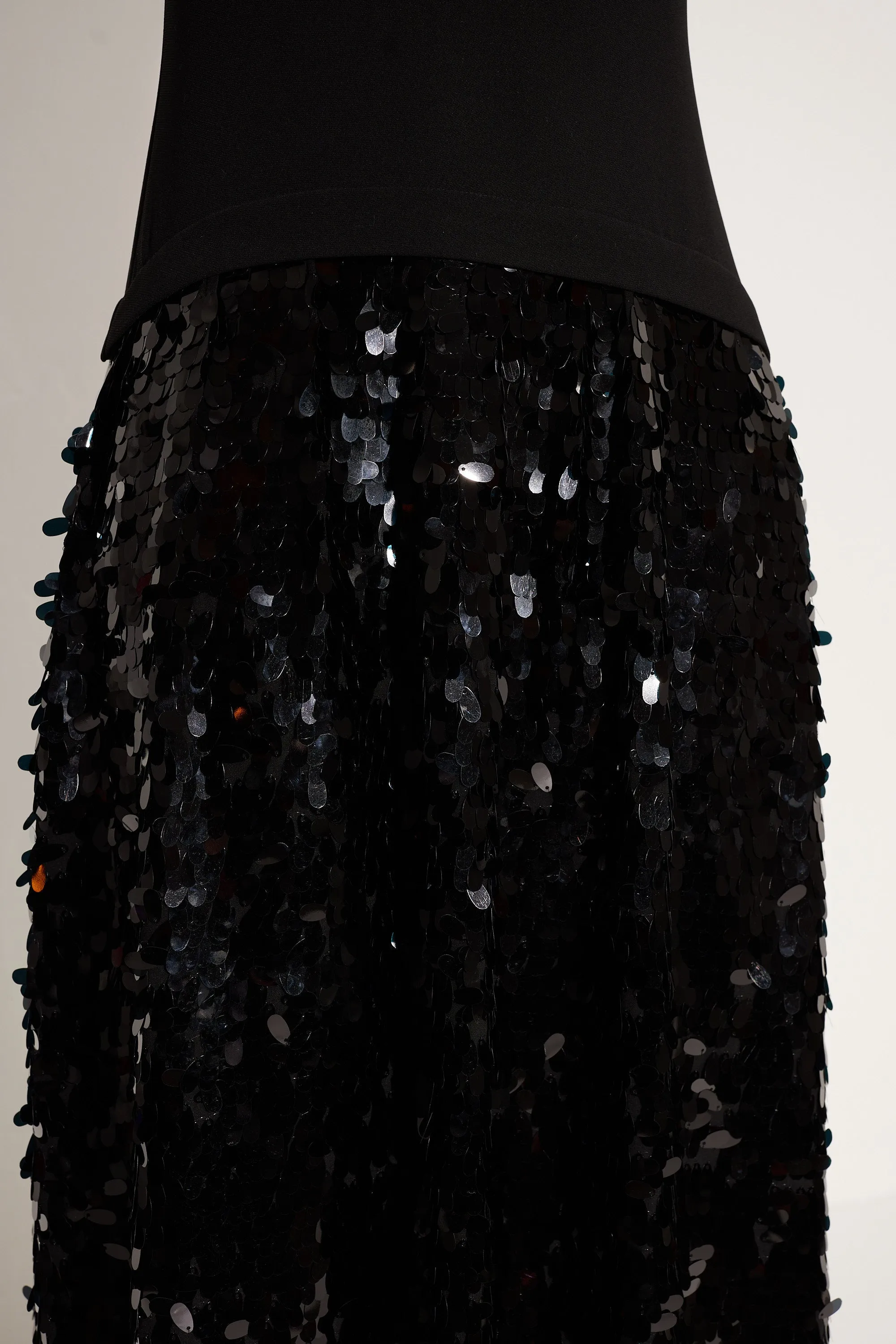 Memphis Crepe Sequin Dress in Black sold by Simon Miller product image thumbnail 4