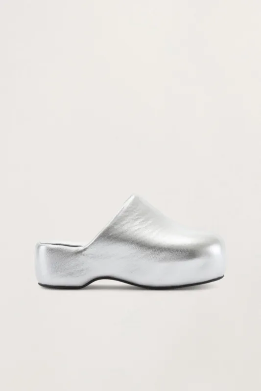 Bubble Clog in Silver sold by Simon Miller