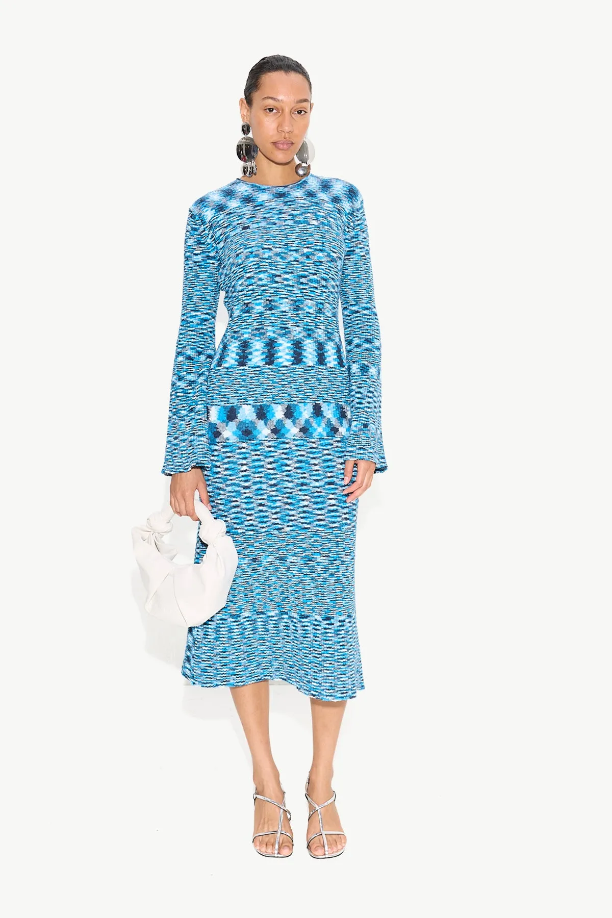 Axon Knit Dress in Vivid Sky Multi sold by Simon Miller