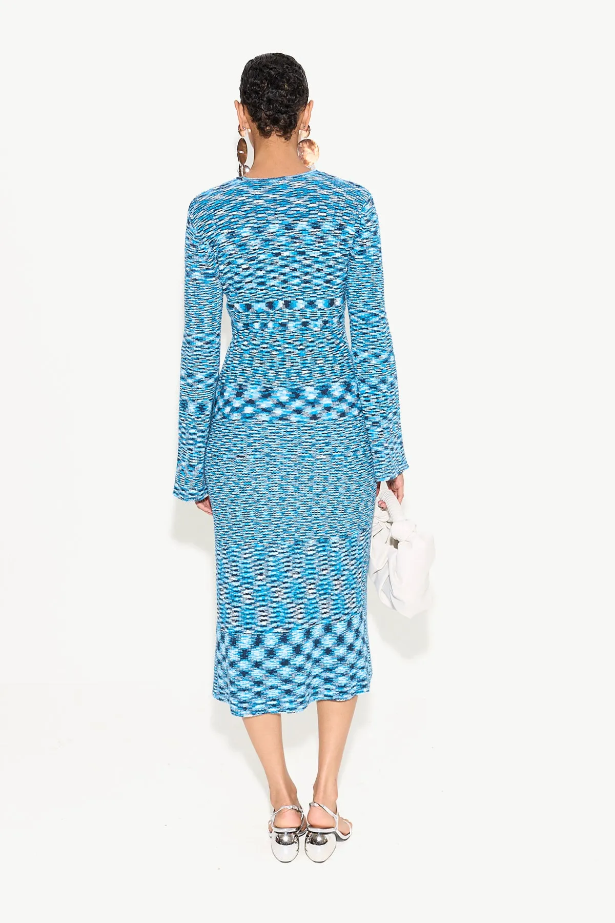 Axon Knit Dress in Vivid Sky Multi sold by Simon Miller product image thumbnail 3