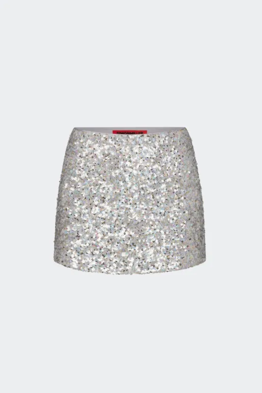 Sequin Dizzy Skirt in Iridescent sold by Simon Miller