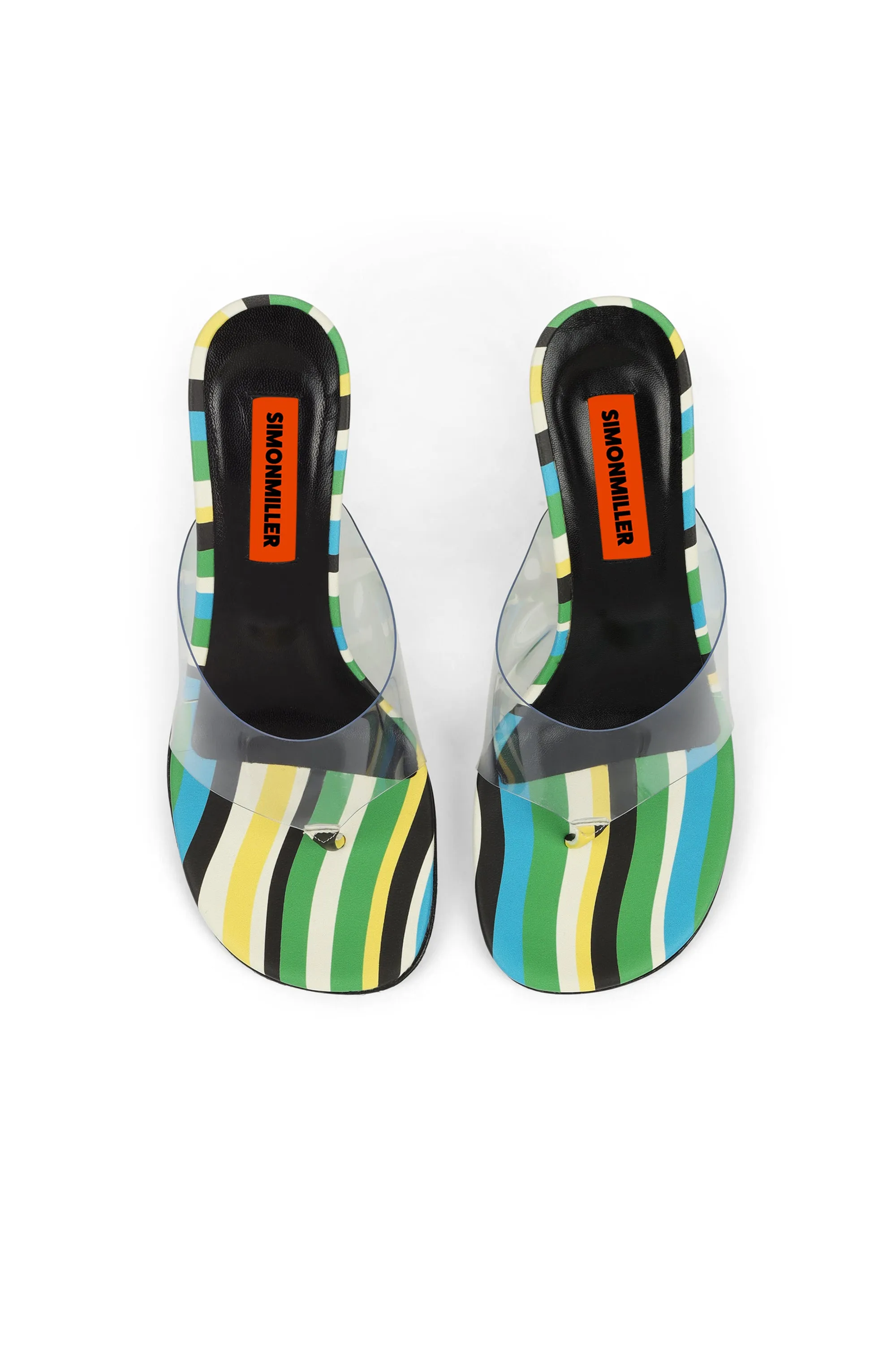 Bil Thong Wedge in Candy Swirl sold by Simon Miller product image thumbnail 2