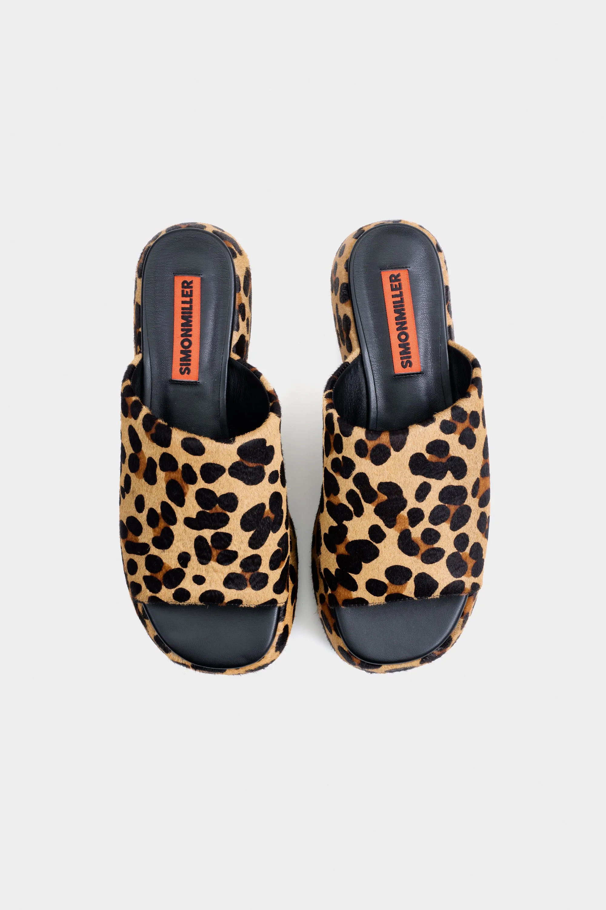 Haircalf Cloudy Platform in Cheetah sold by Simon Miller product image thumbnail 4