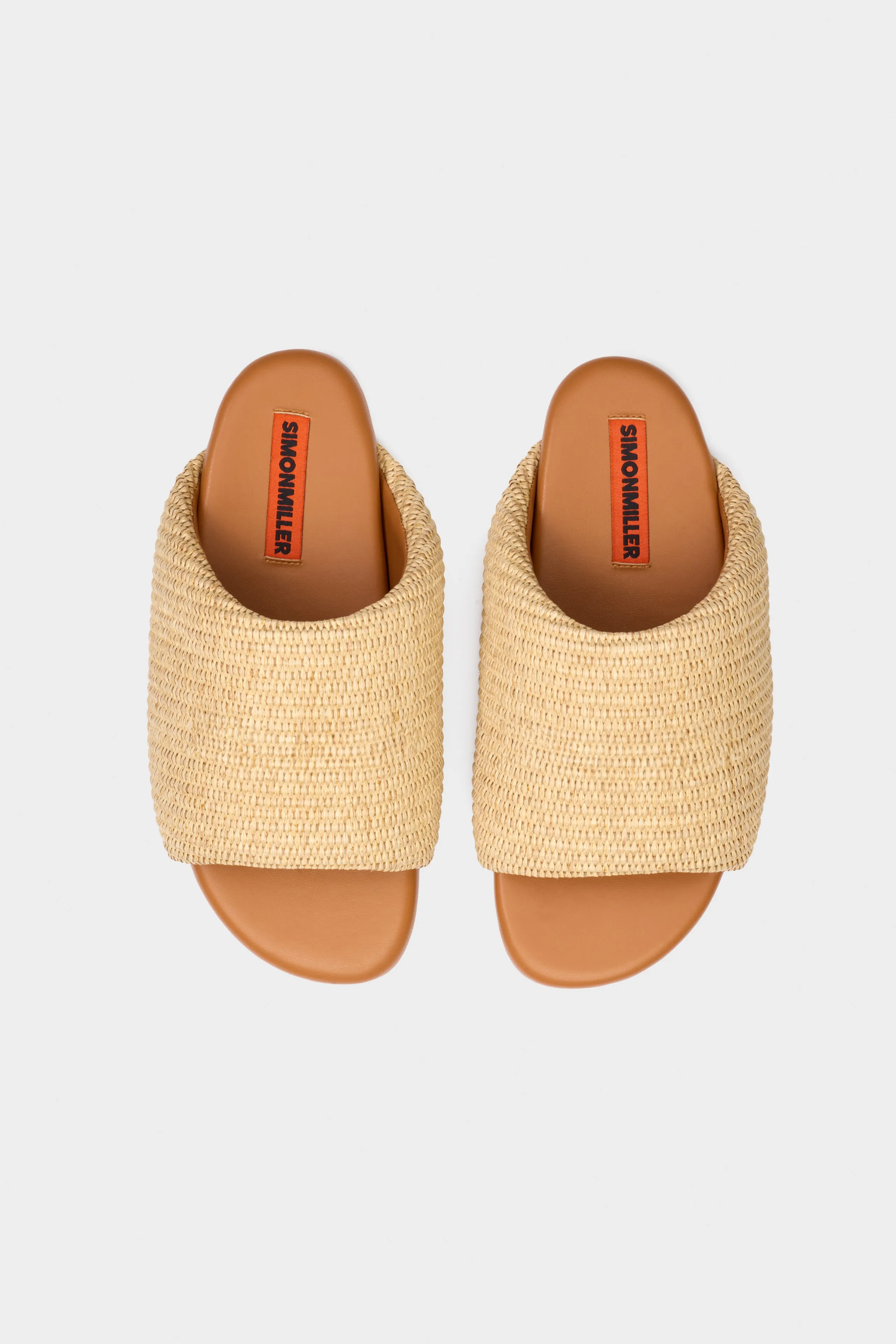 Raffia Bubble Slide in Natural sold by Simon Miller product image thumbnail 2