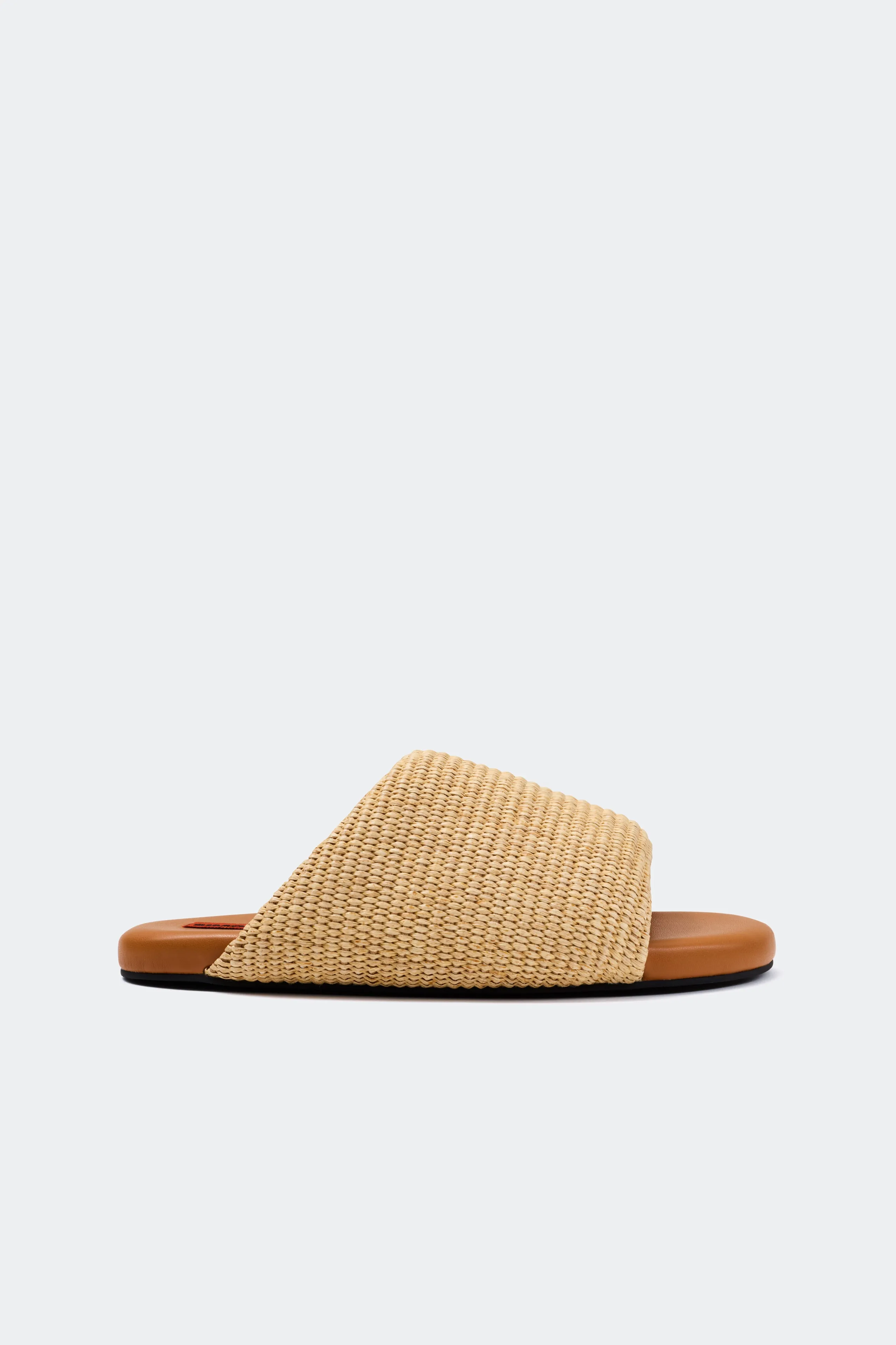 Raffia Bubble Slide in Natural sold by Simon Miller