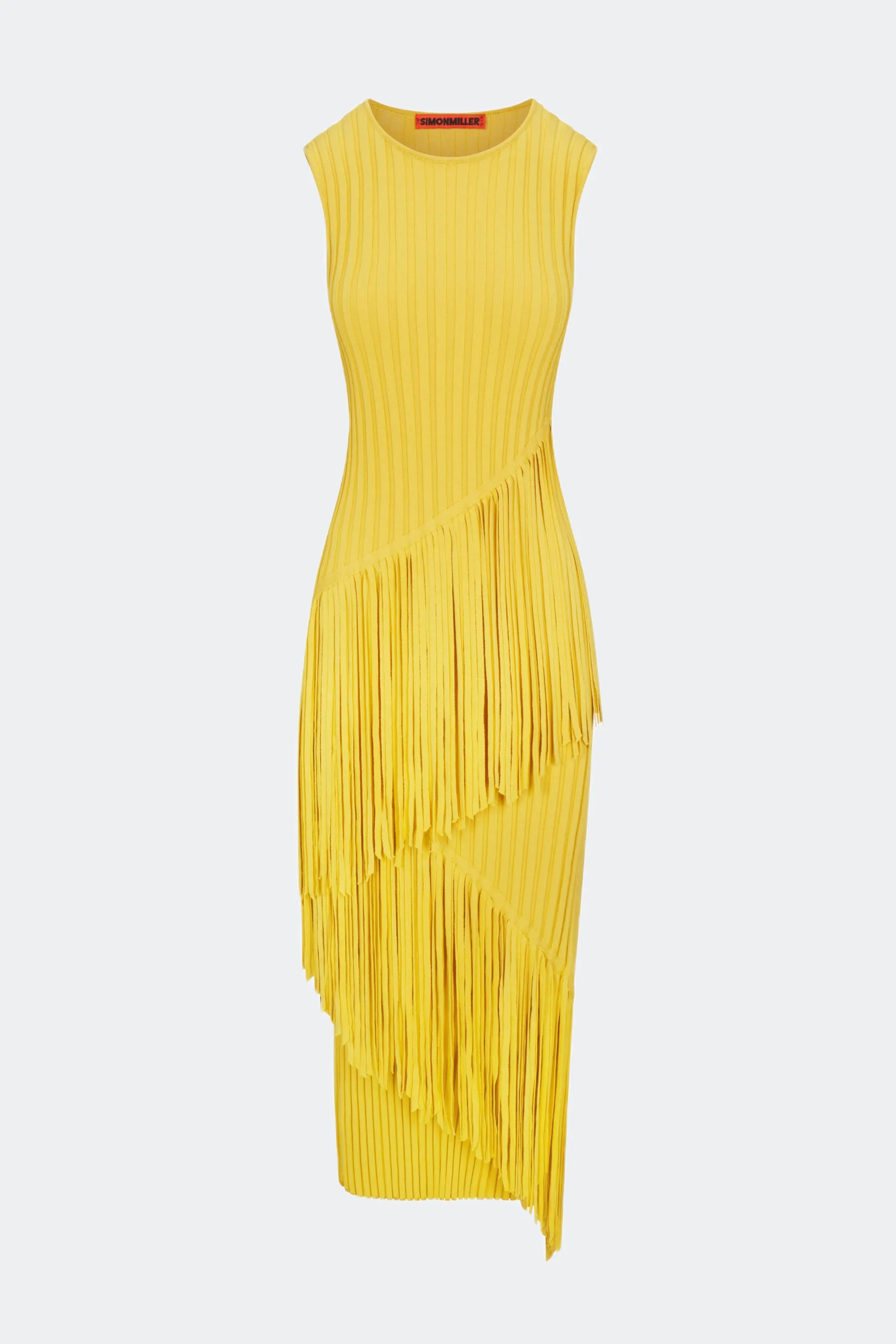 Spiral Dress in Butter sold by Simon Miller
