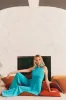 Knits By Canoga Top in Panama Blue sold by Simon Miller