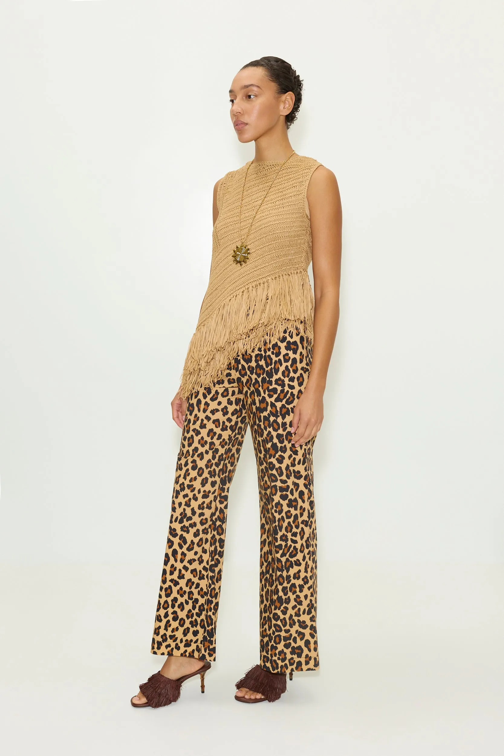 Beja Crochet Top in Natural sold by Simon Miller product image thumbnail 3