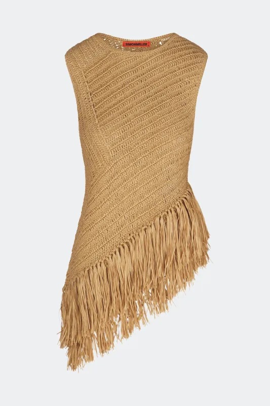 Beja Crochet Top in Natural sold by Simon Miller