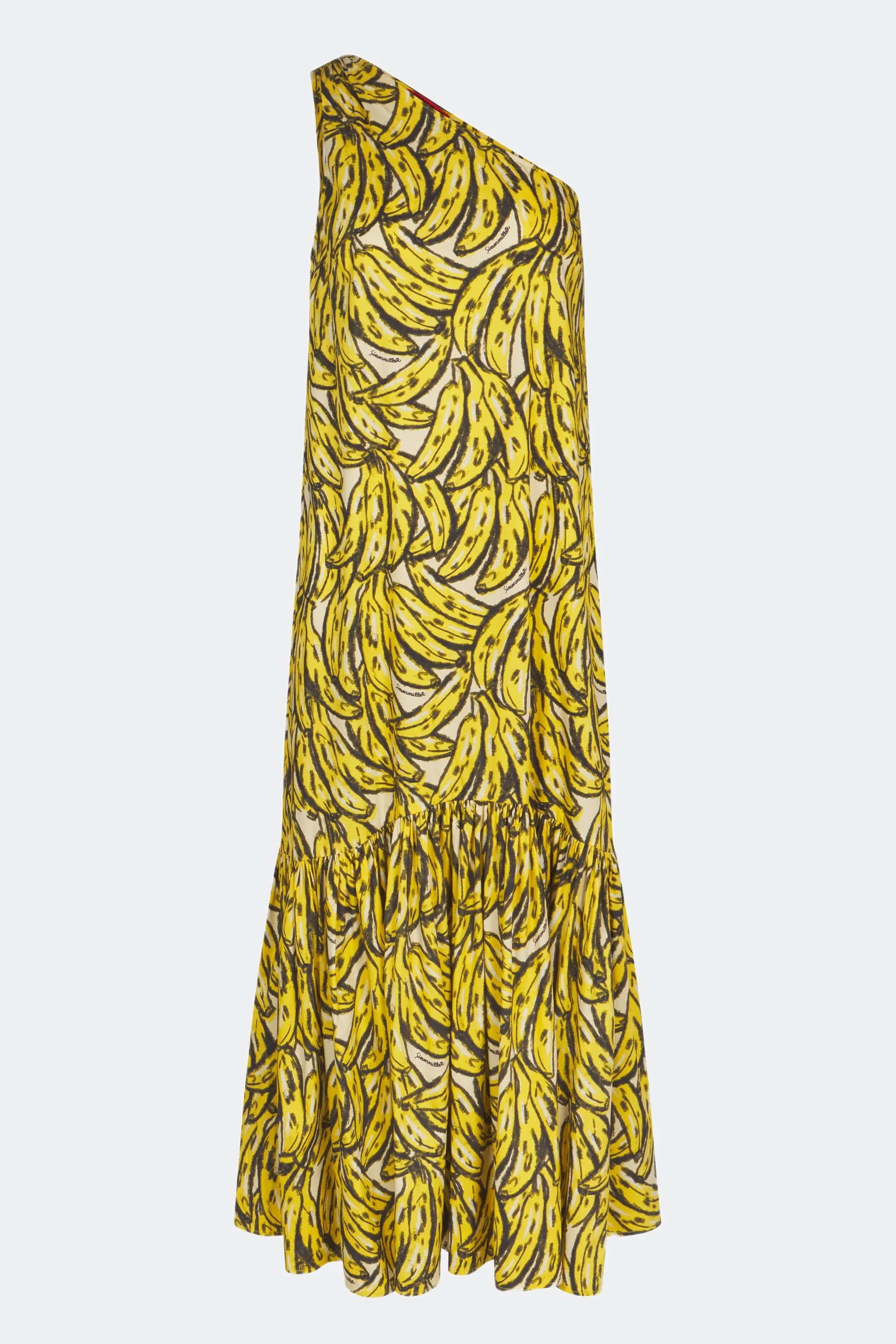 Rea Poplin Maxi Dress in Yellow Bananas sold by Simon Miller product image thumbnail 2