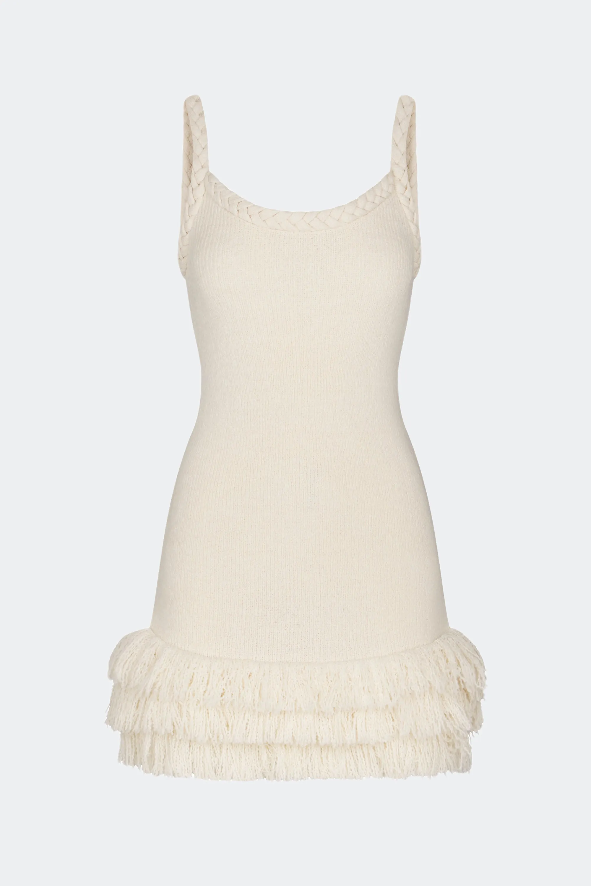 Leda Knit Dress in Ivory sold by Simon Miller