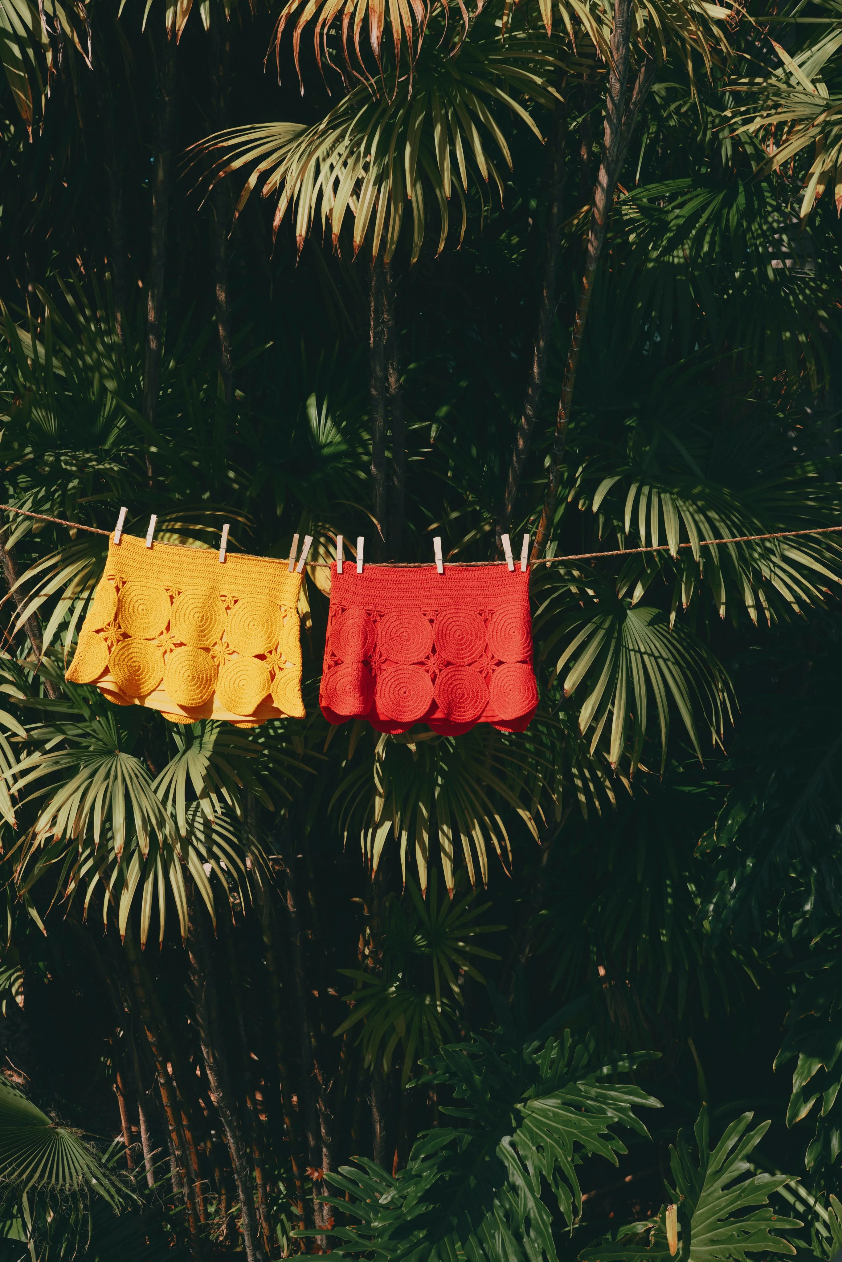 Beep Beep Mini Skirt in Sherbert Orange sold by Simon Miller product image thumbnail 2