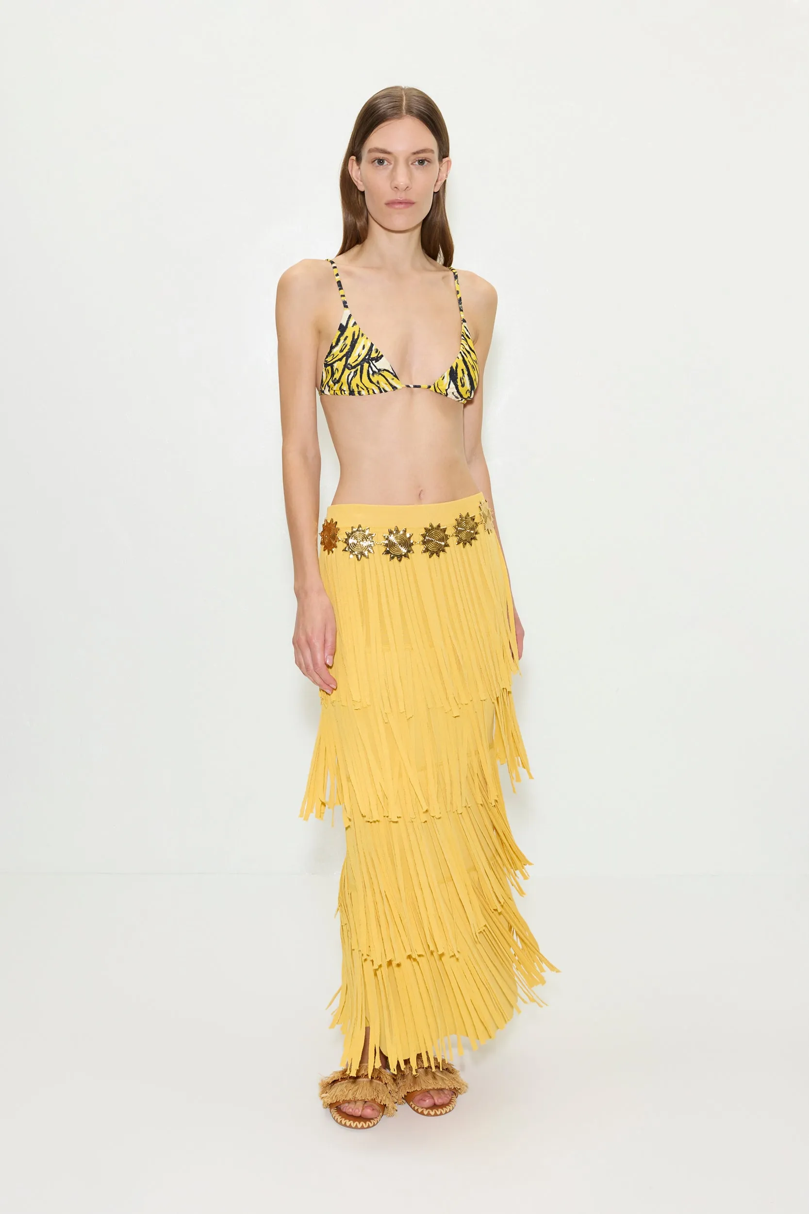 Bwai Bikini Top in Yellow Bananas sold by Simon Miller product image thumbnail 2