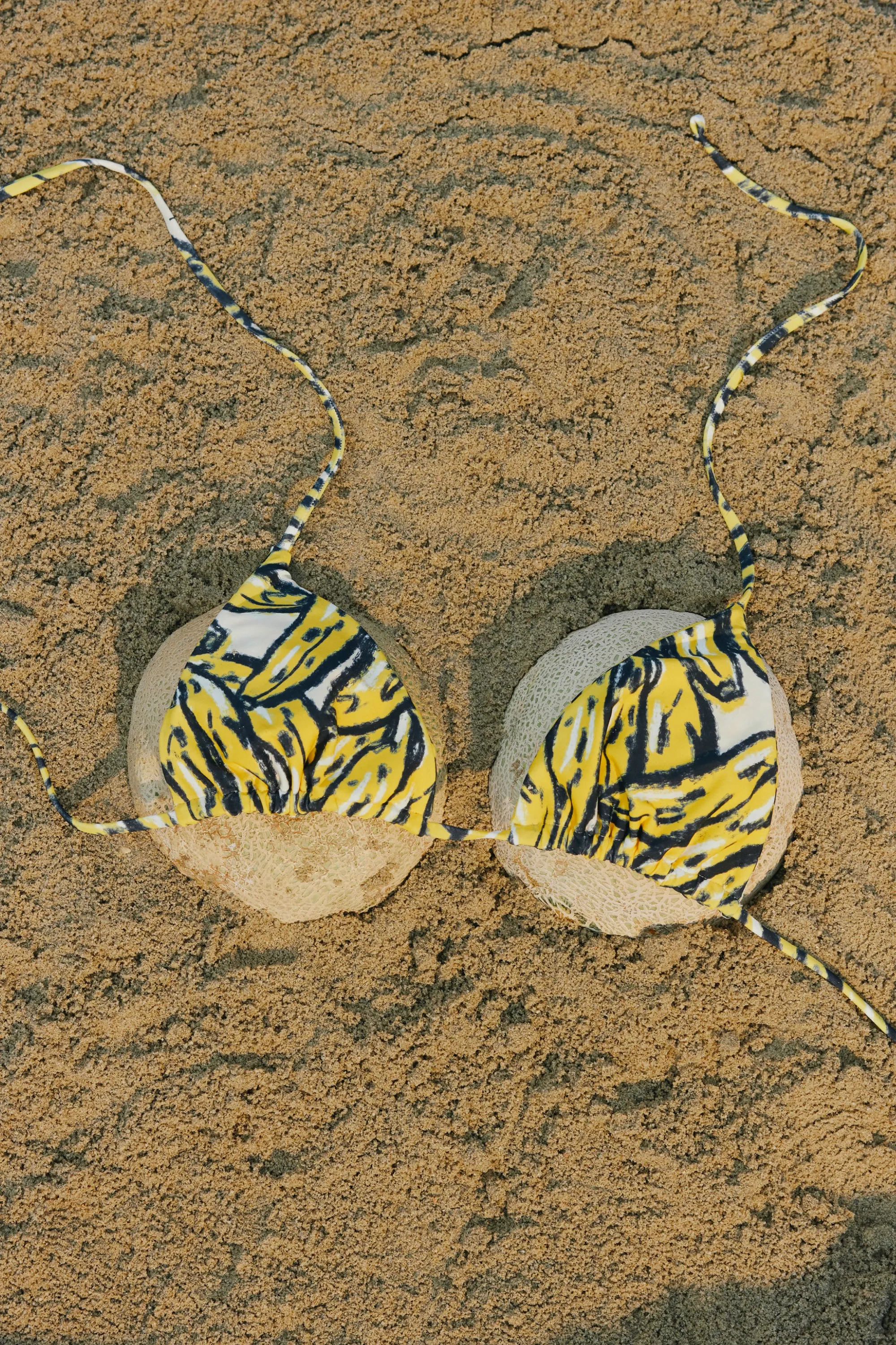 Bwai Bikini Top in Yellow Bananas sold by Simon Miller