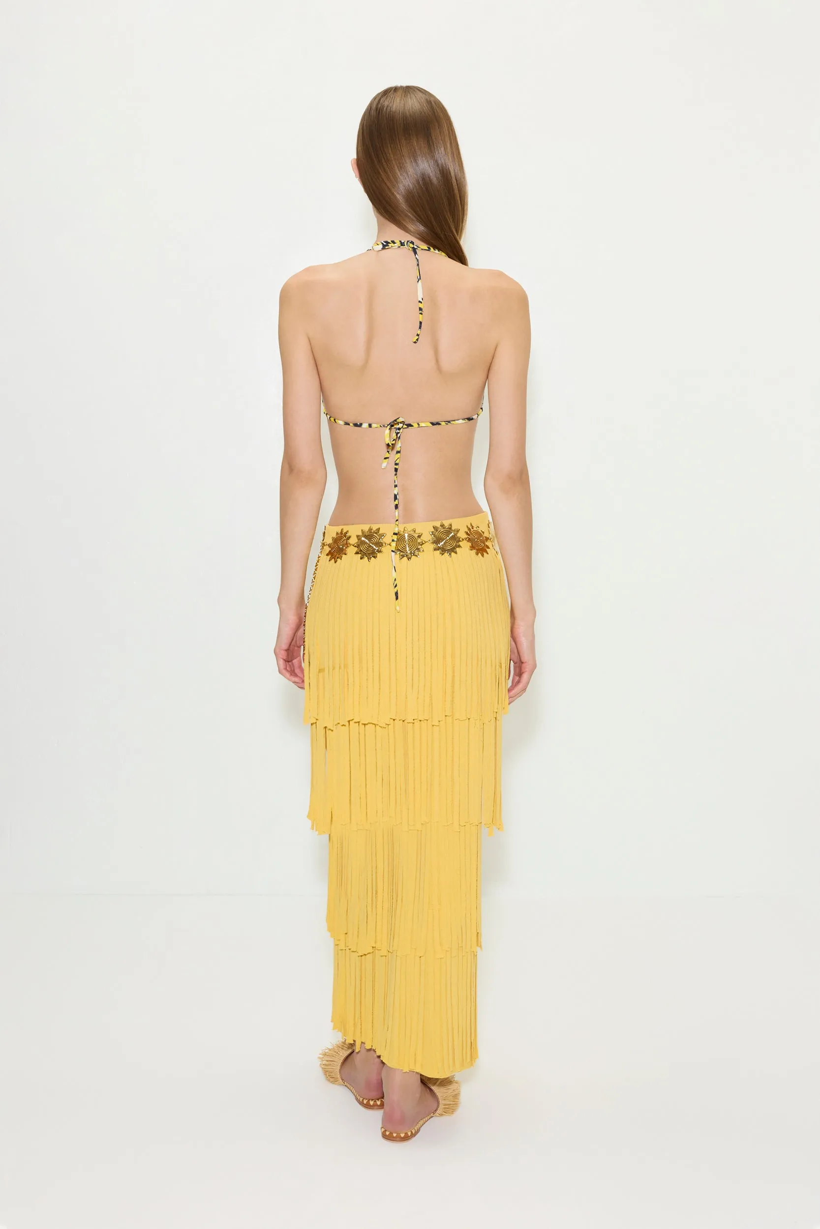 Bwai Bikini Top in Yellow Bananas sold by Simon Miller product image thumbnail 4