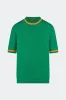 Riri Knit Top In Grass Green sold by Simon Miller