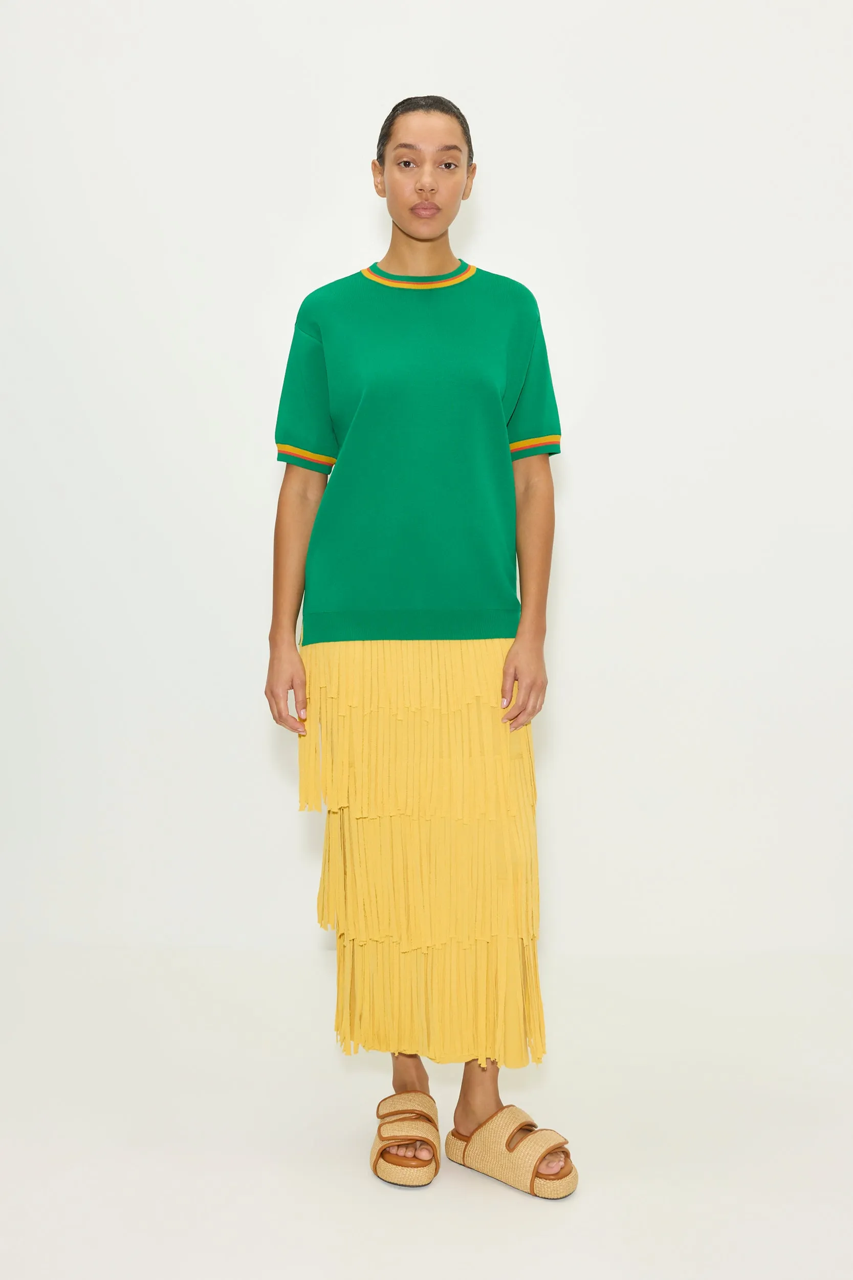 Riri Knit Top In Grass Green sold by Simon Miller product image thumbnail 5