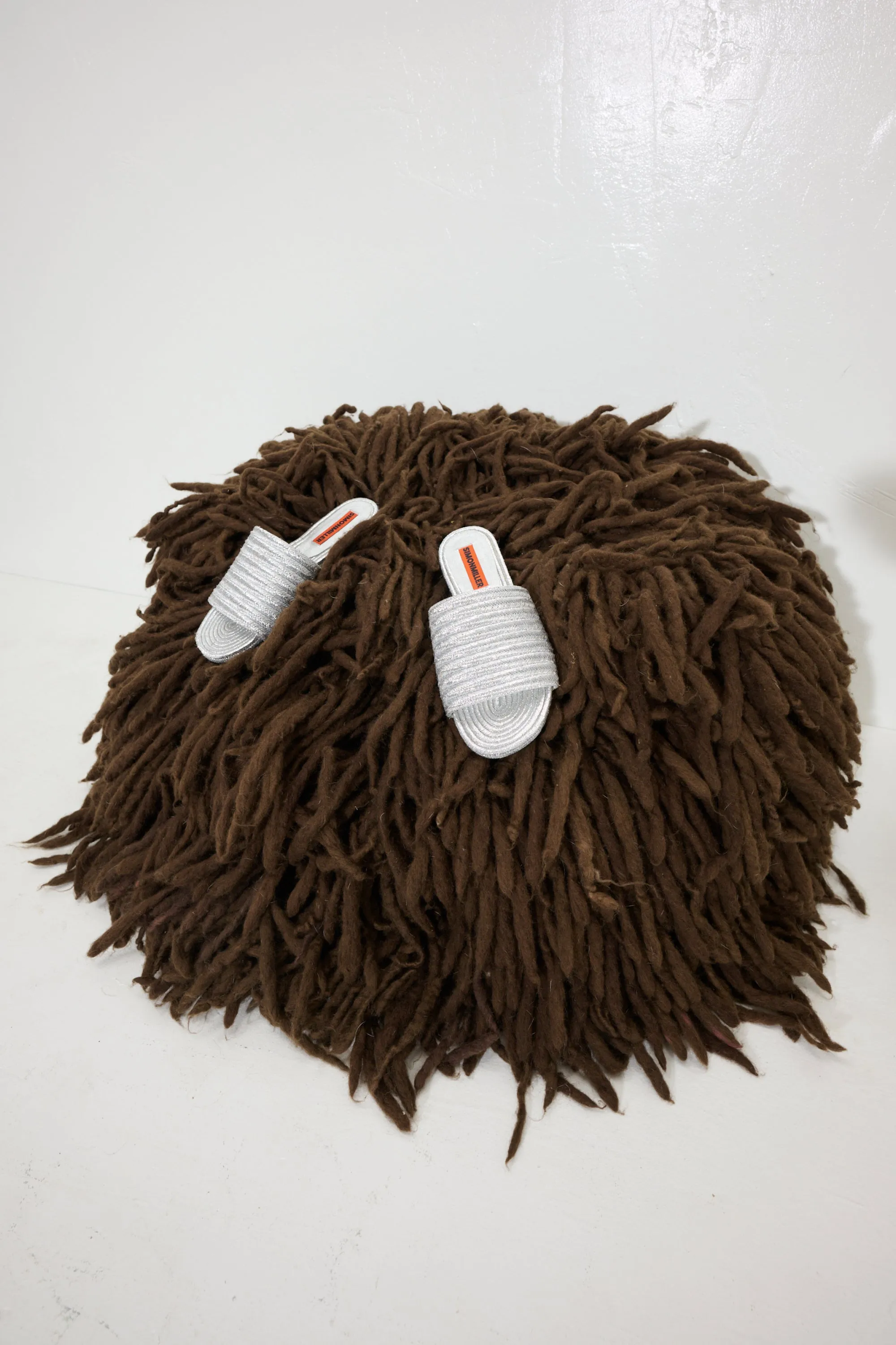 Verano Espadrille Sandal In Silver sold by Simon Miller product image thumbnail 3