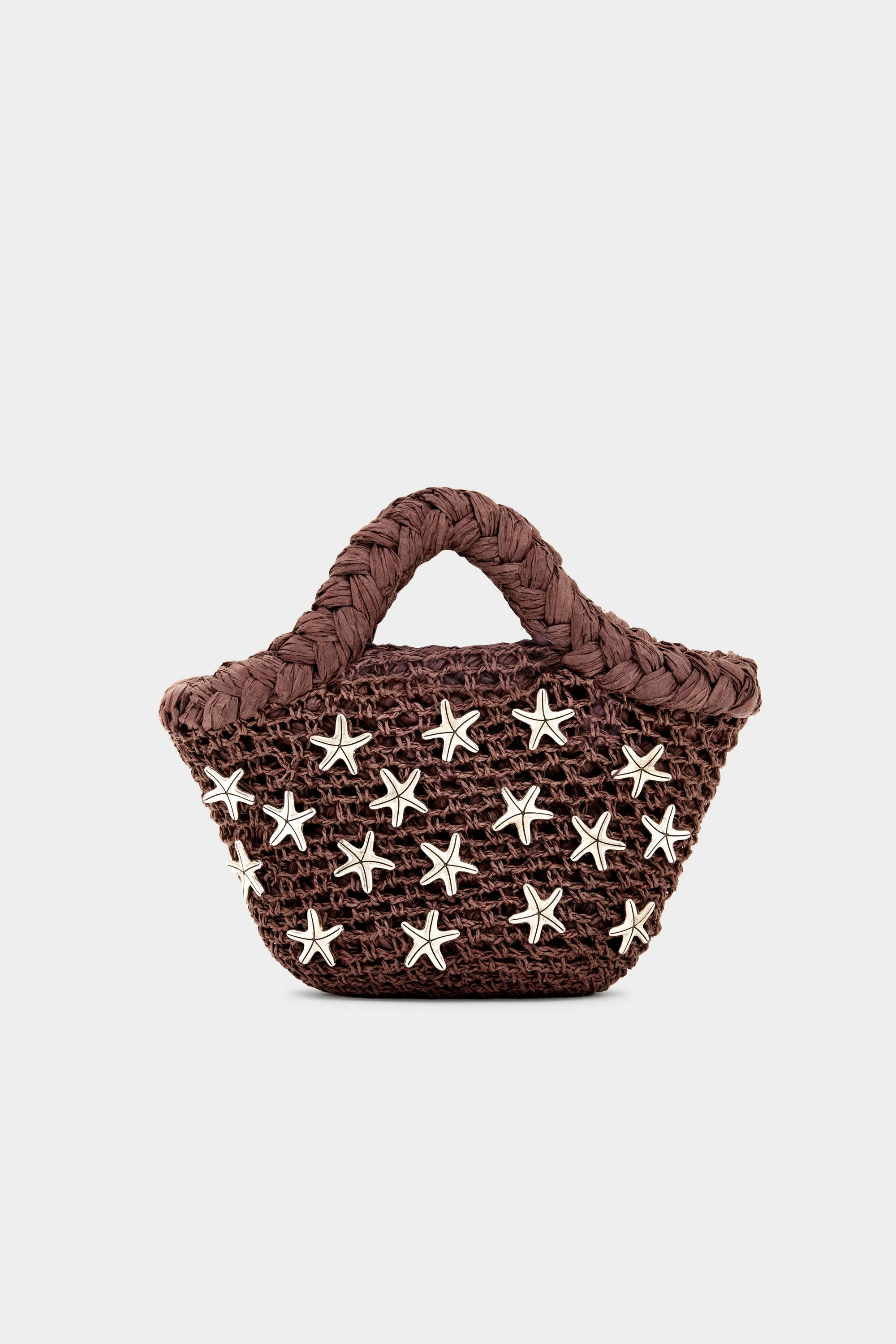 Starfish Mercado Bag In Chocolate/Silver sold by Simon Miller product image thumbnail 2