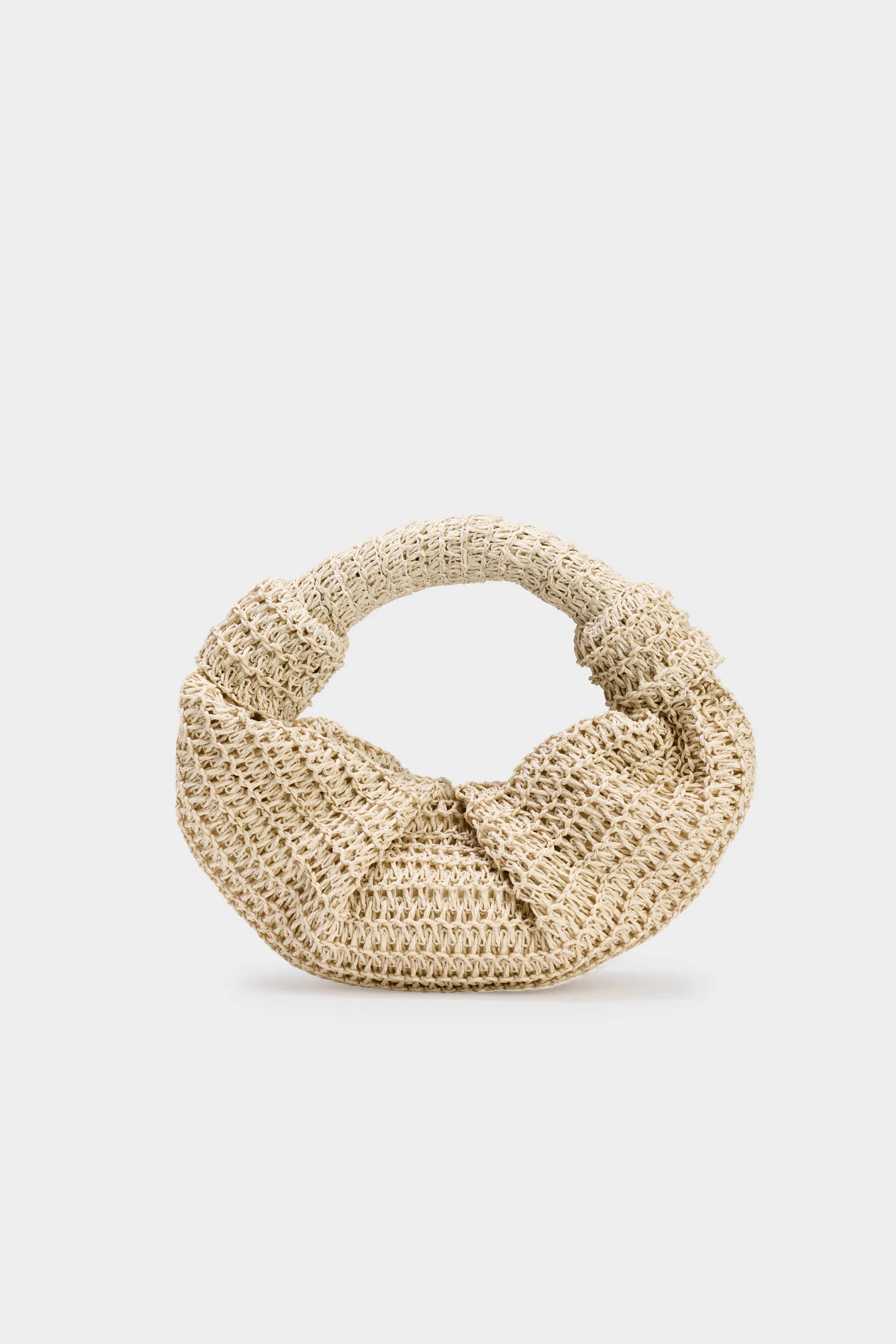 Raffia Lopsy Bag In Ivory sold by Simon Miller product image thumbnail 2