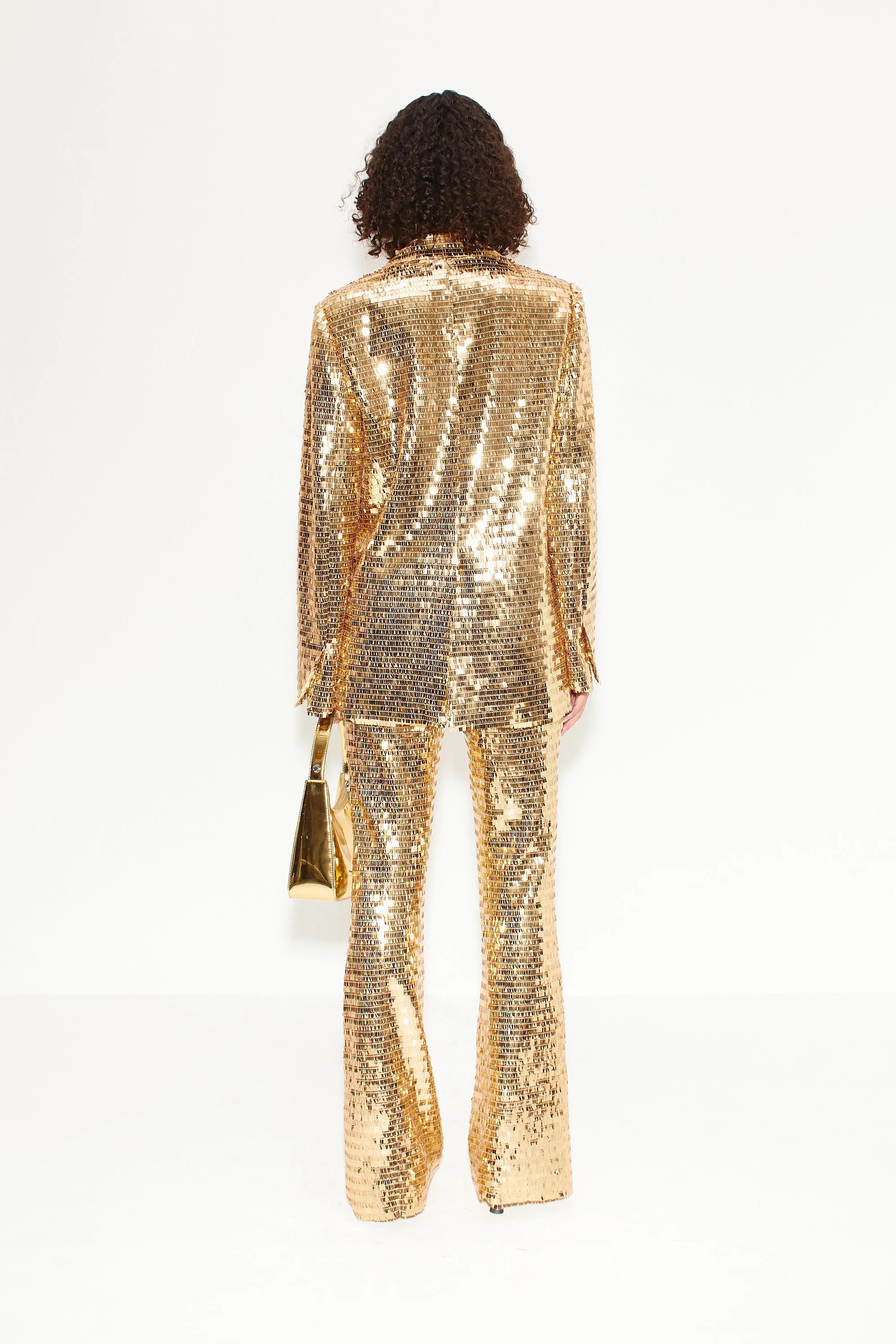 Sequin Robo Pant in Star Gold sold by Simon Miller product image thumbnail 4