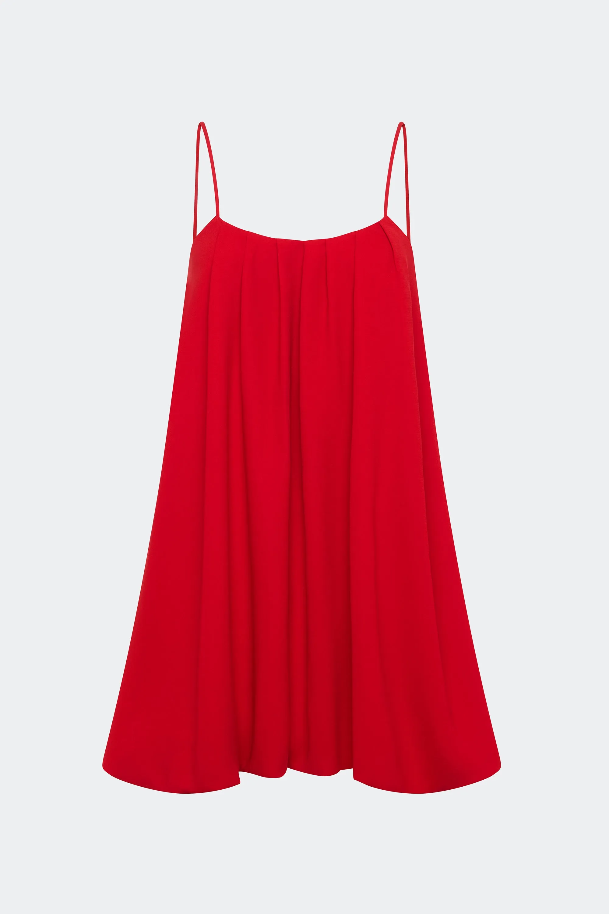 Cleo Crepe Mini Dress In Lucky Red sold by Simon Miller product image thumbnail 2
